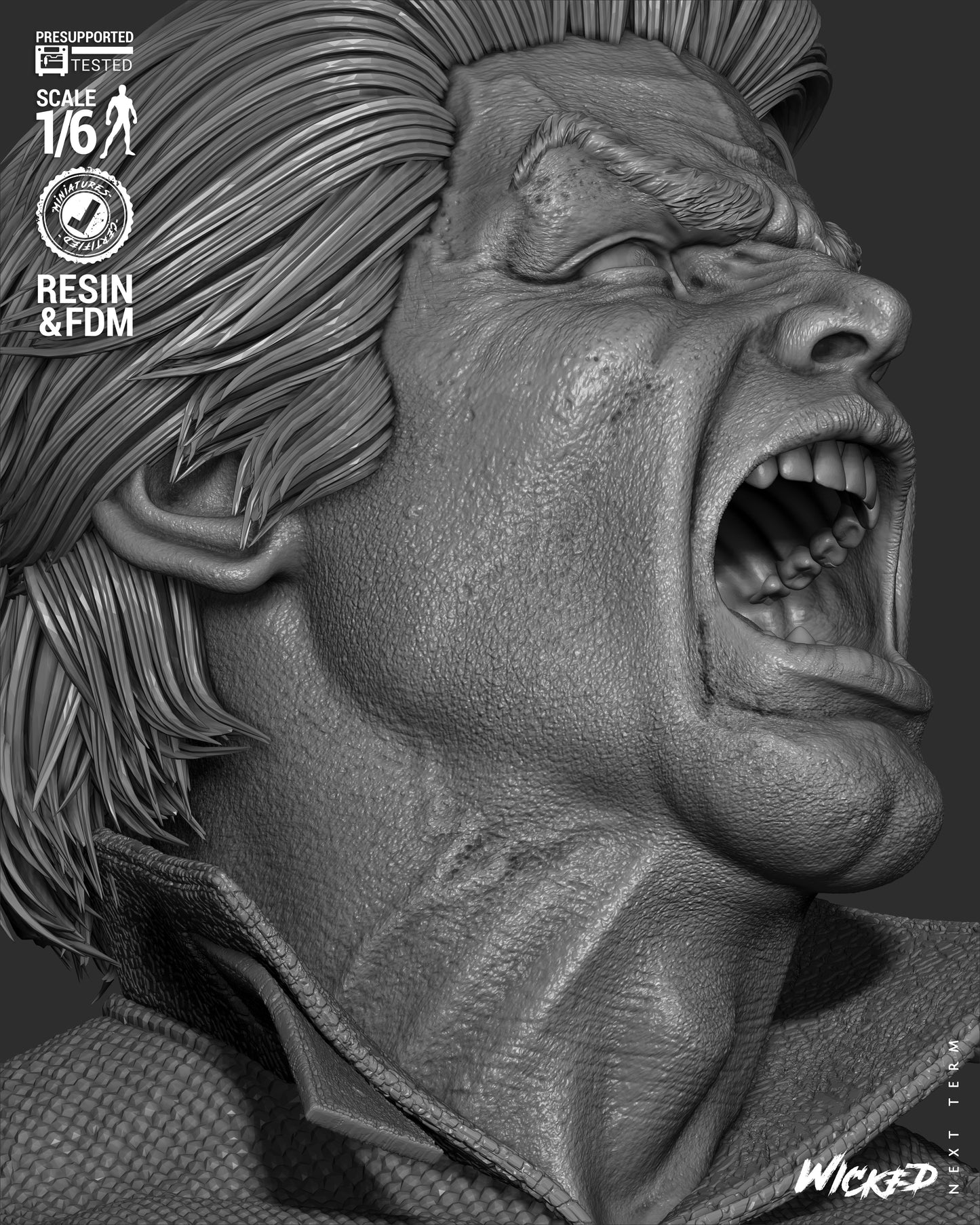 Banshee Statue – ABS-Like Resin Collector Sculpture