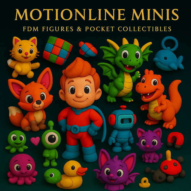 MotionLine Minis – Premium FDM Figures & Pocket-Size Collectibles | Chibi3D