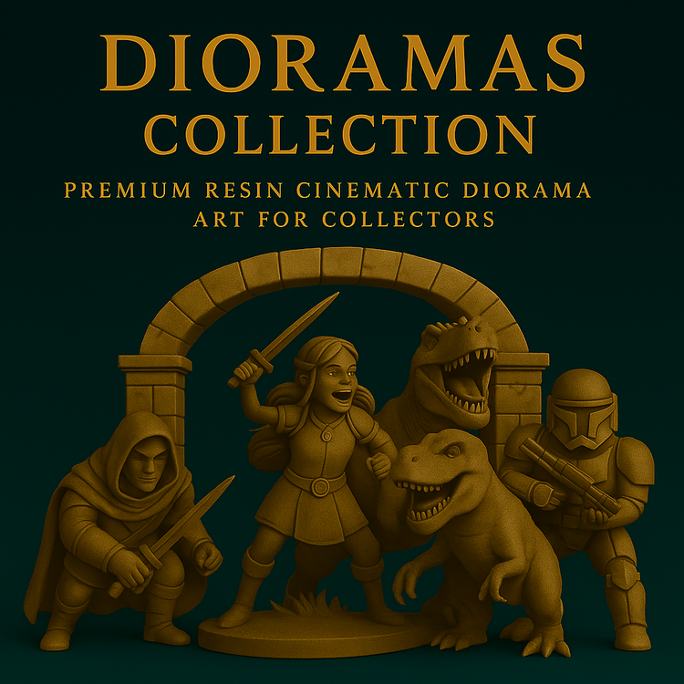 Dioramas Collection | Premium Resin Cinematic Diorama Art for Collectors