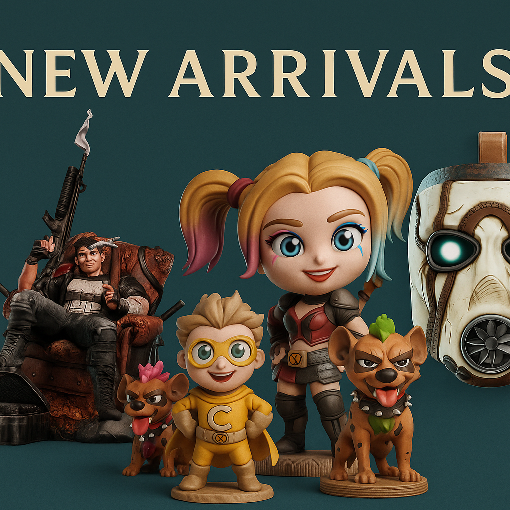 New Arrivals | Fresh Resin Prints & 3D Collectibles by Chibi3D