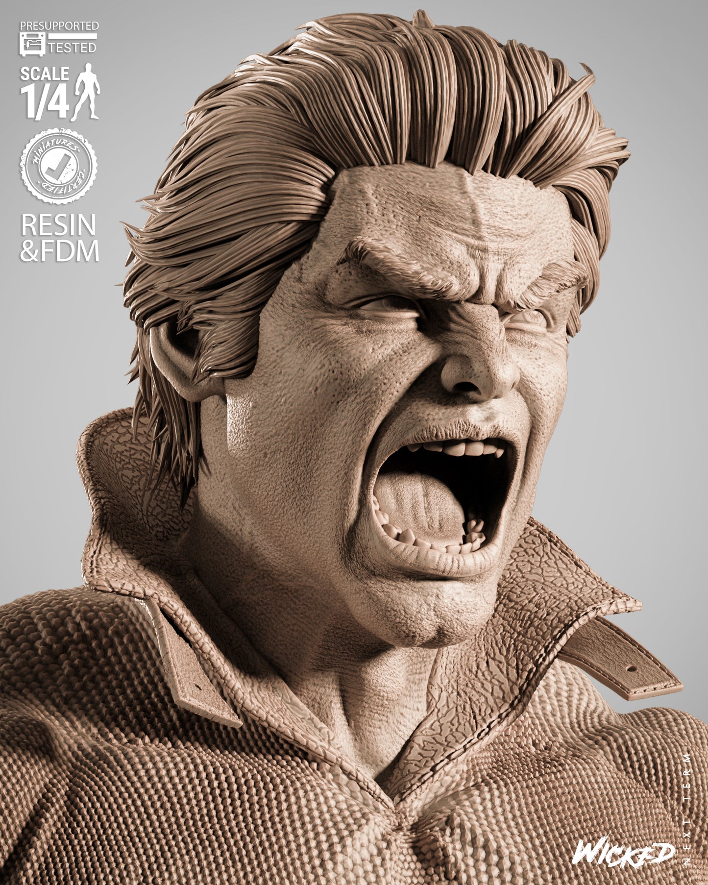 Banshee Bust – ABS-Like Resin Collector Edition