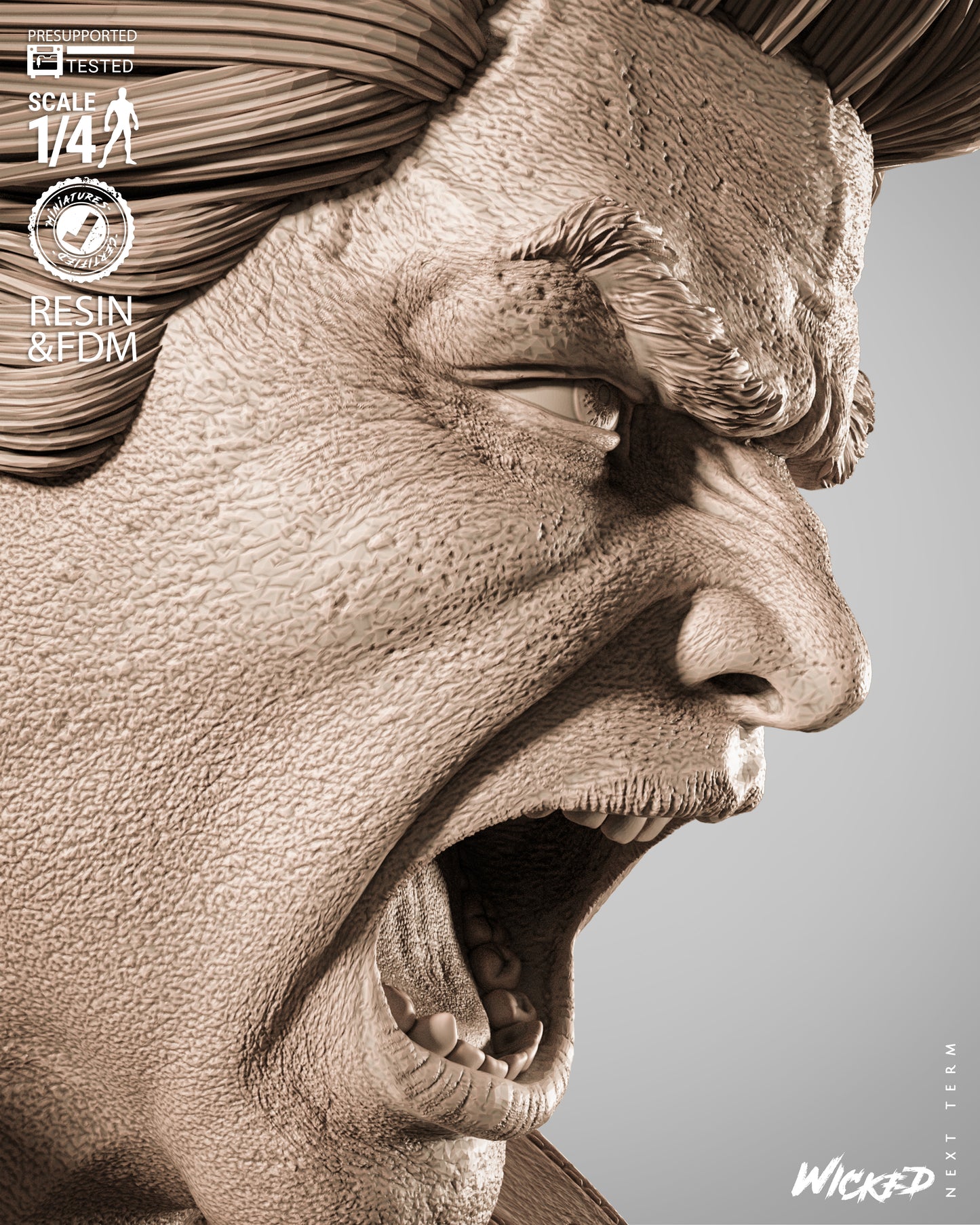 Banshee Bust – ABS-Like Resin Collector Edition