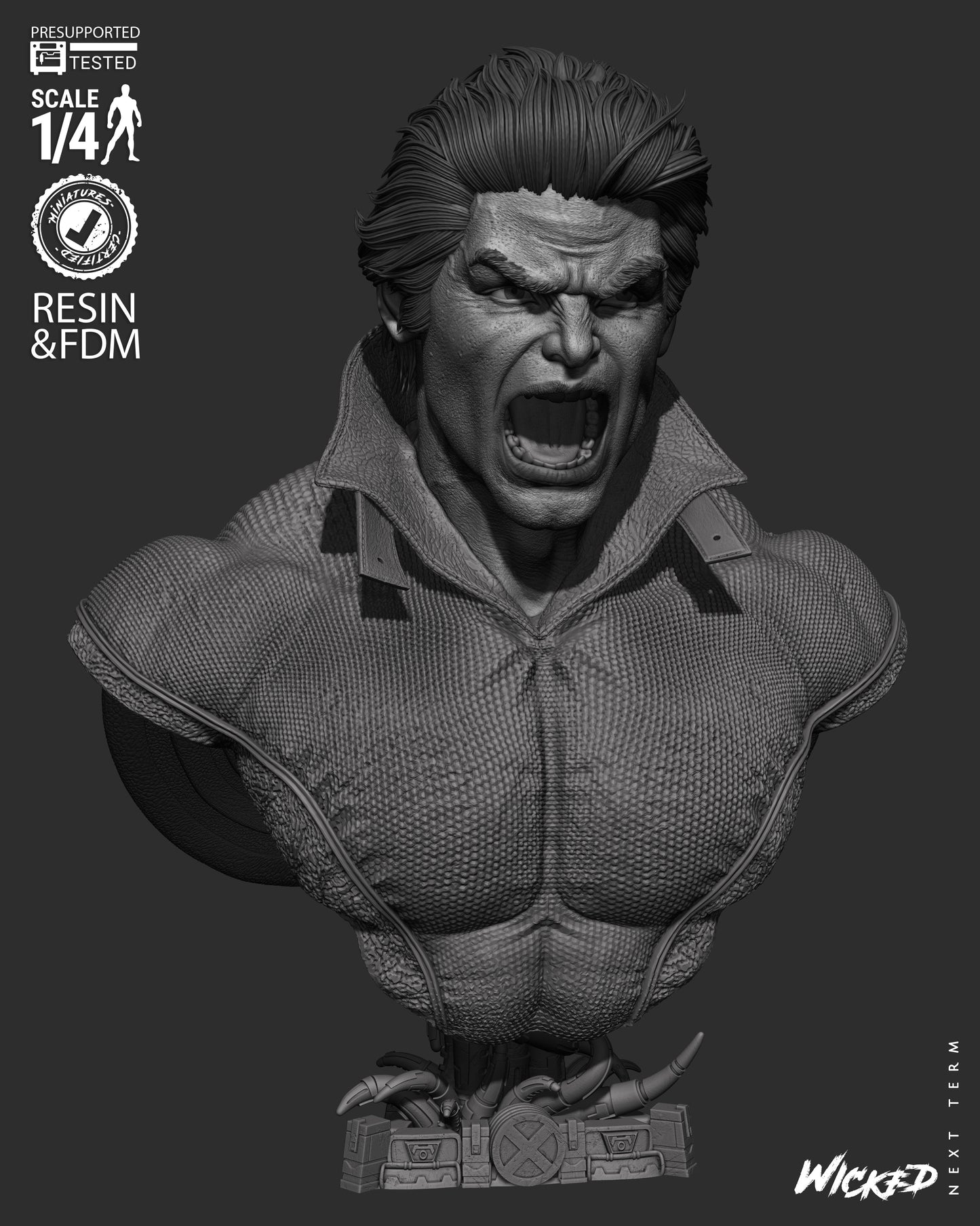 Banshee Bust – ABS-Like Resin Collector Edition