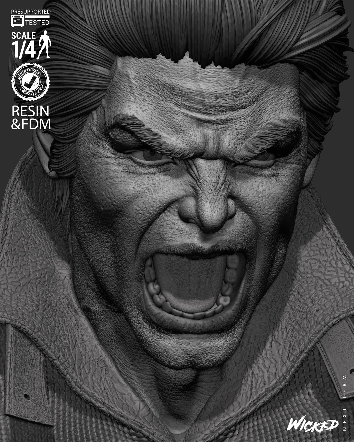 Banshee Bust – ABS-Like Resin Collector Edition