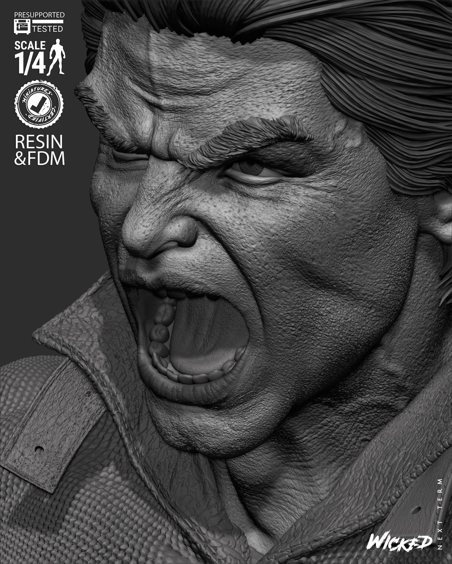 Banshee Bust – ABS-Like Resin Collector Edition