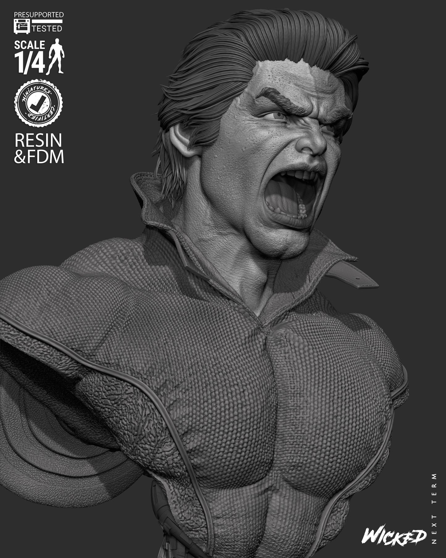 Banshee Bust – ABS-Like Resin Collector Edition