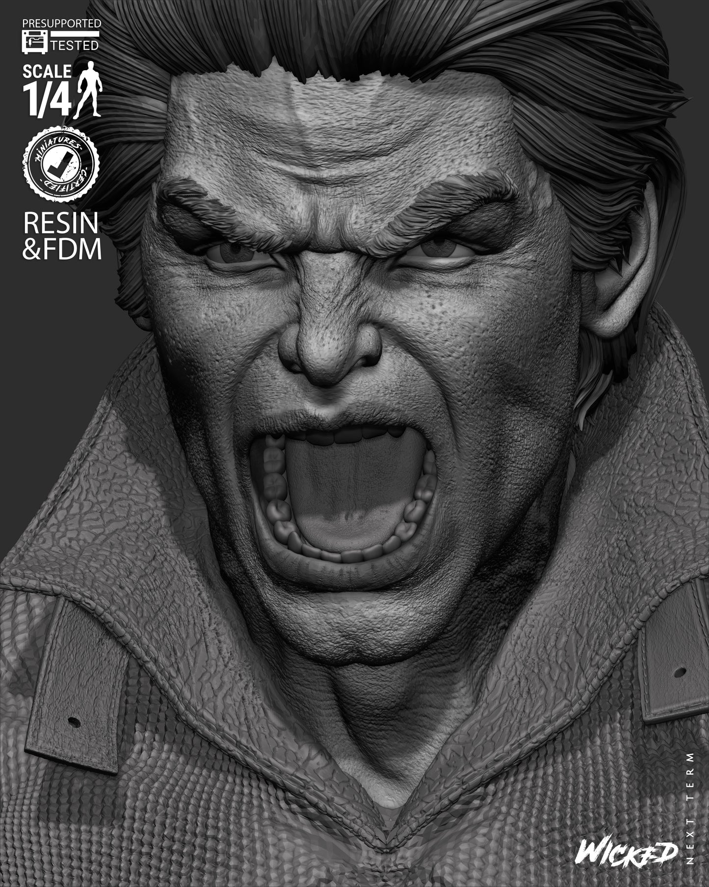 Banshee Bust – ABS-Like Resin Collector Edition