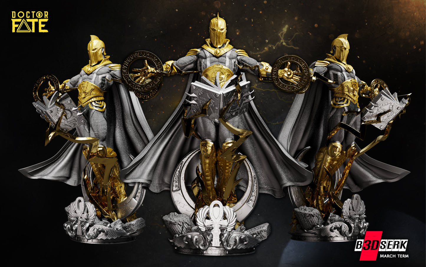 Doctor Fate – B3DSERK Sculpt