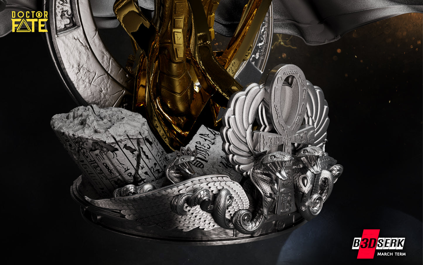 Doctor Fate – B3DSERK Sculpt