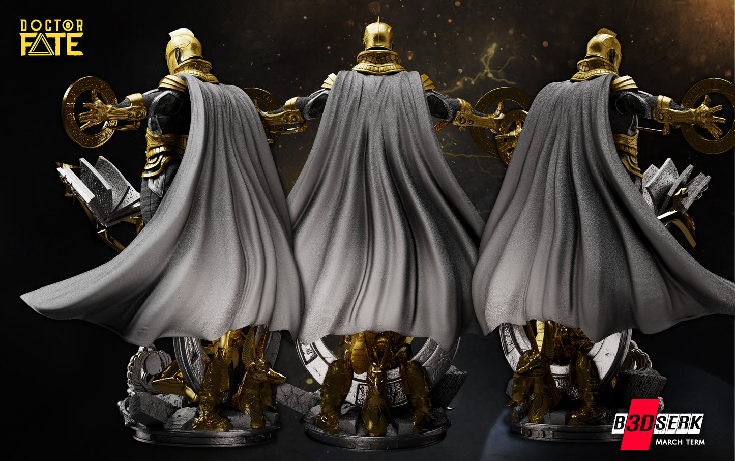 Doctor Fate – B3DSERK Sculpt