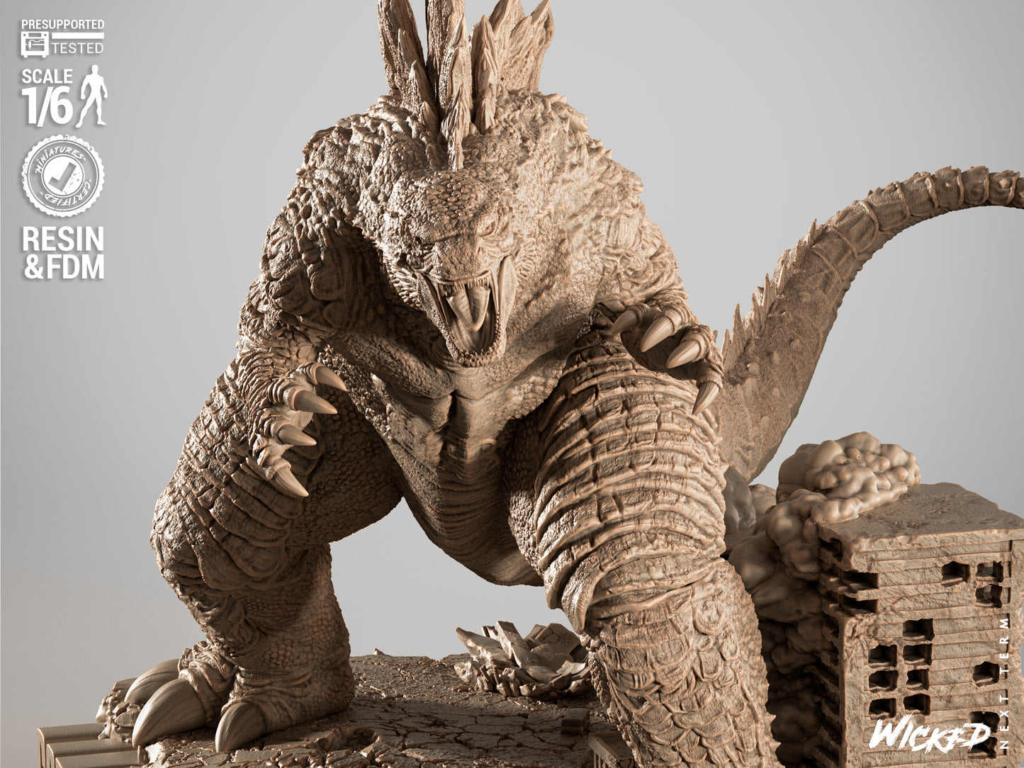Godzilla Statue – ABS-Like Resin Collector Showcase Edition