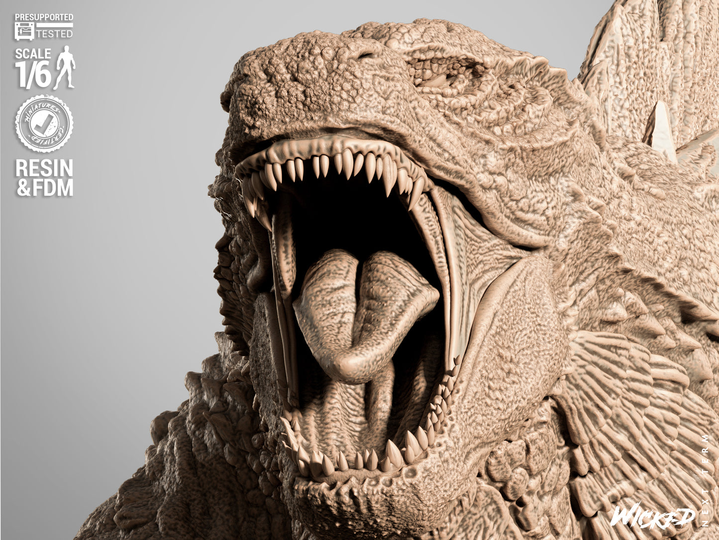 Godzilla Statue – ABS-Like Resin Collector Showcase Edition
