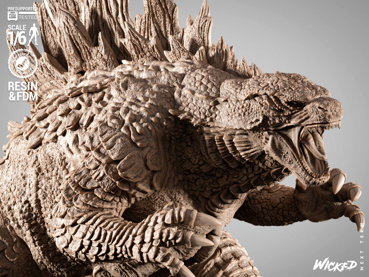 Godzilla Statue – ABS-Like Resin Collector Showcase Edition