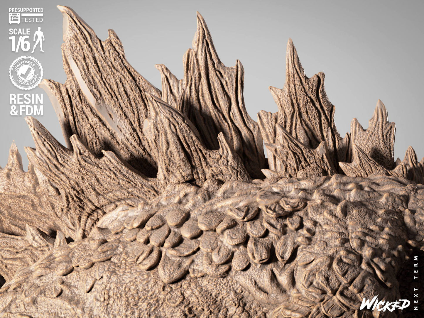 Godzilla Statue – ABS-Like Resin Collector Showcase Edition