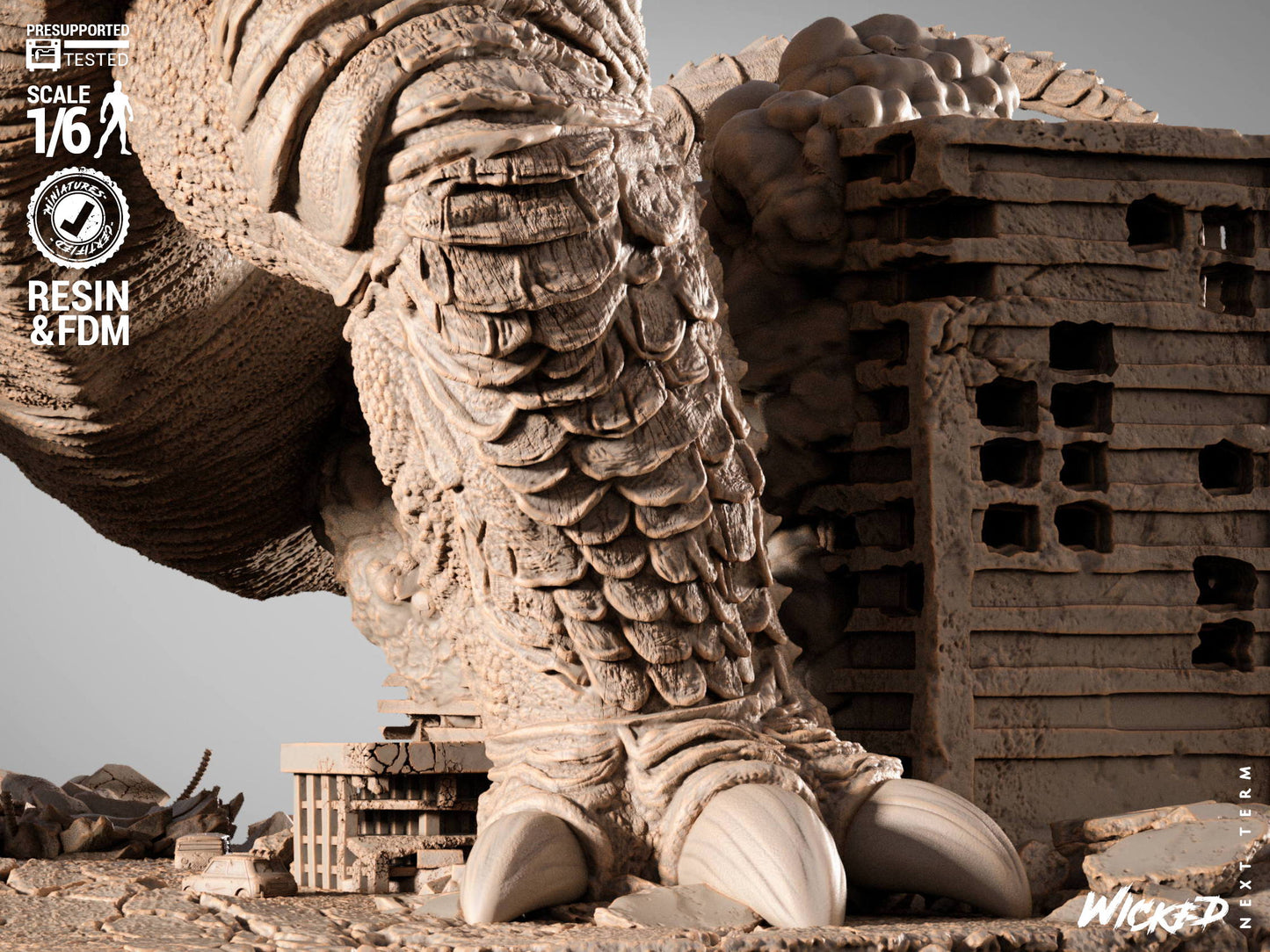 Godzilla Statue – ABS-Like Resin Collector Showcase Edition