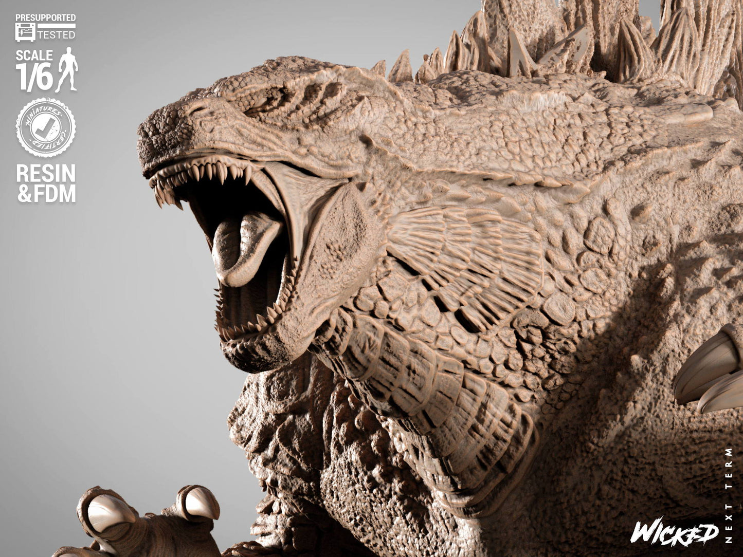 Godzilla Statue – ABS-Like Resin Collector Showcase Edition