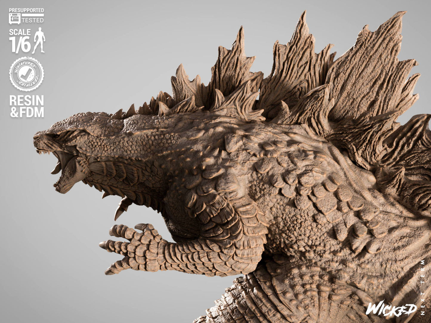 Godzilla Statue – ABS-Like Resin Collector Showcase Edition