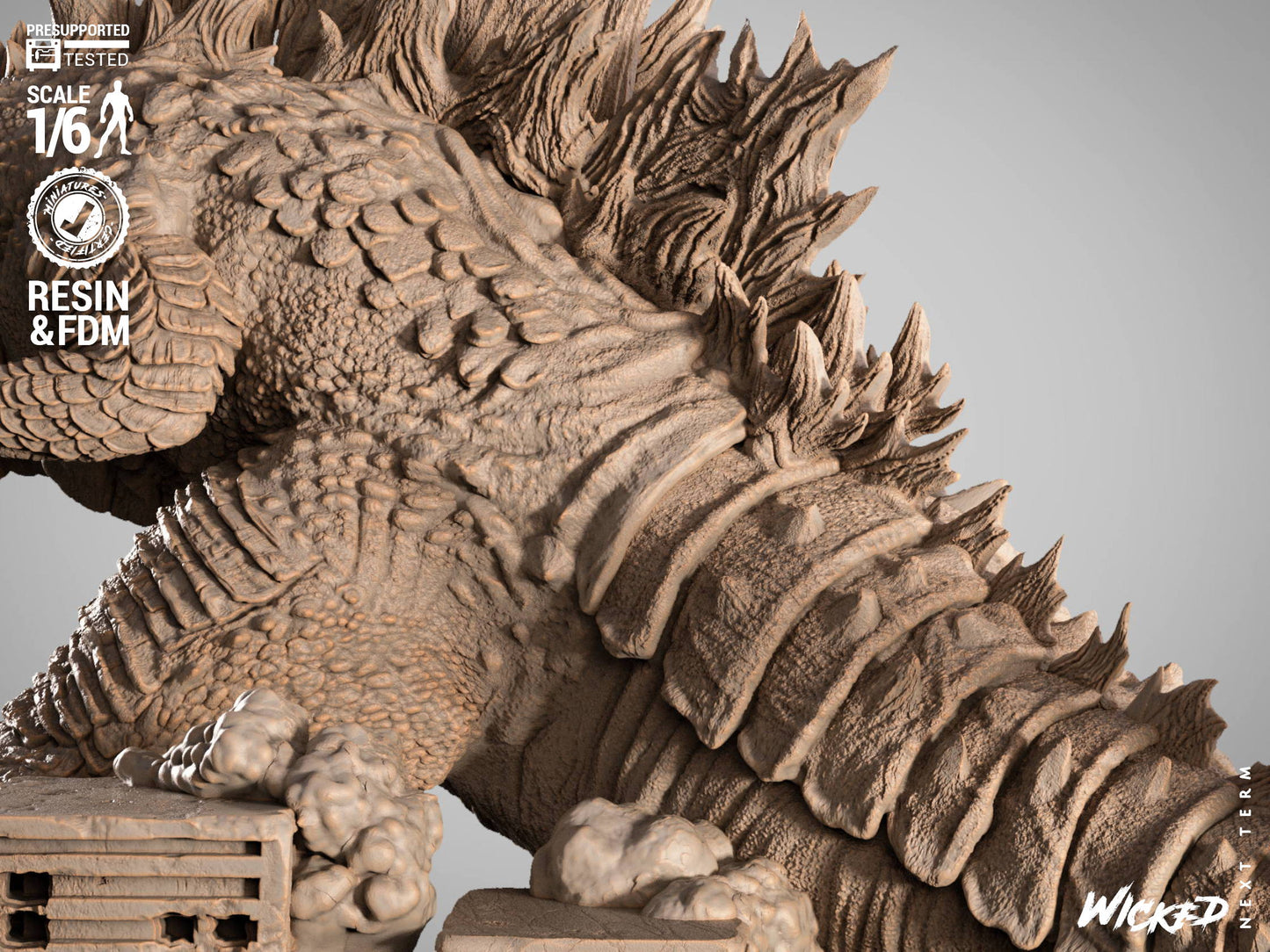 Godzilla Statue – ABS-Like Resin Collector Showcase Edition