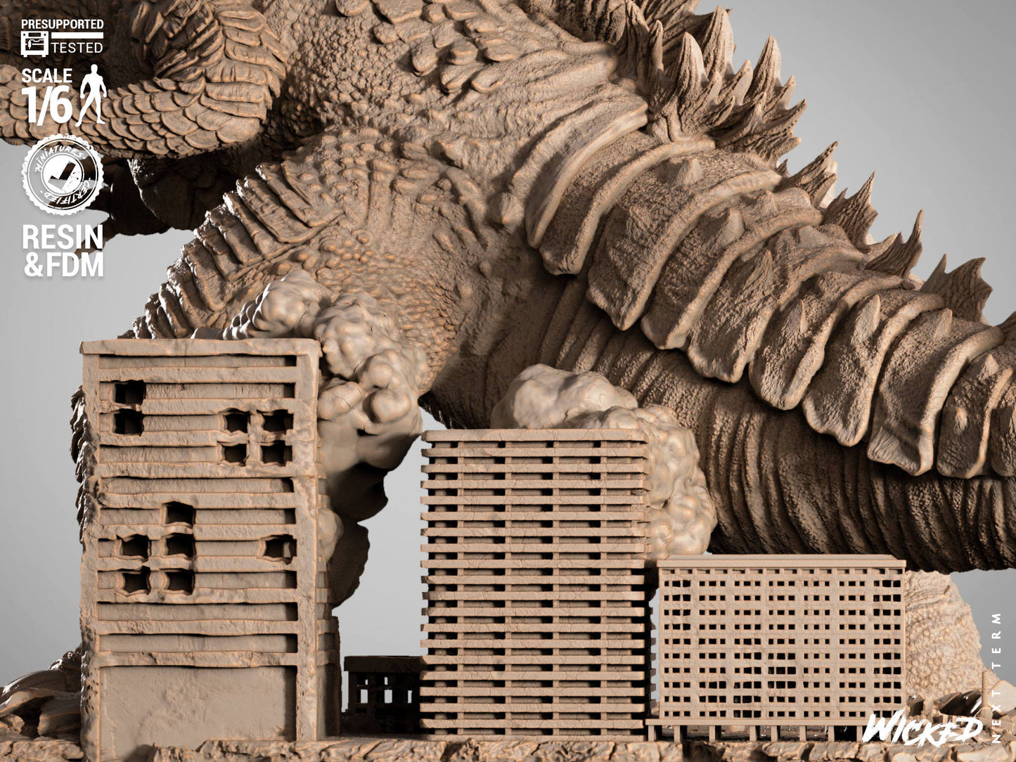 Godzilla Statue – ABS-Like Resin Collector Showcase Edition
