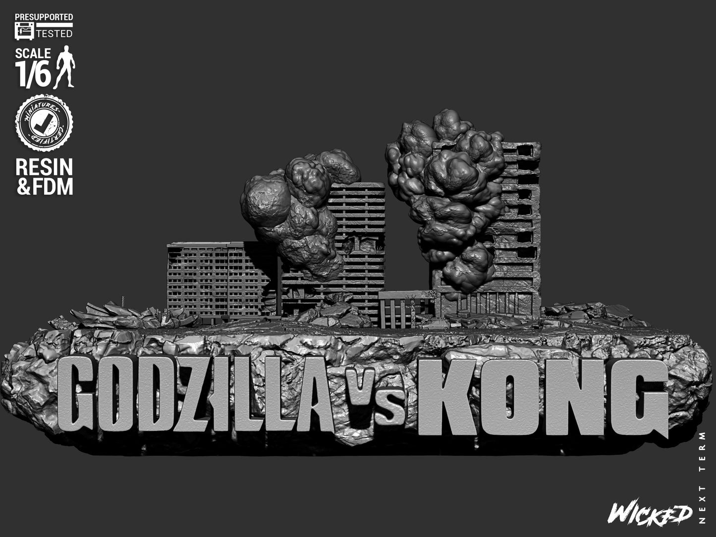 Godzilla Statue – ABS-Like Resin Collector Showcase Edition