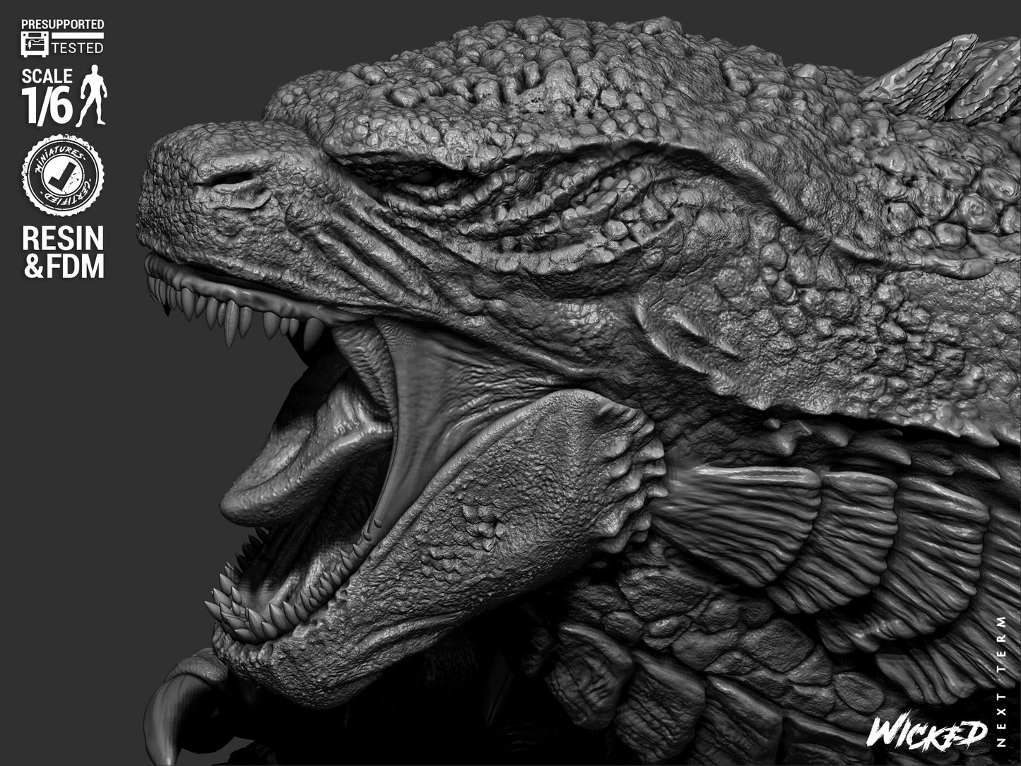 Godzilla Statue – ABS-Like Resin Collector Showcase Edition