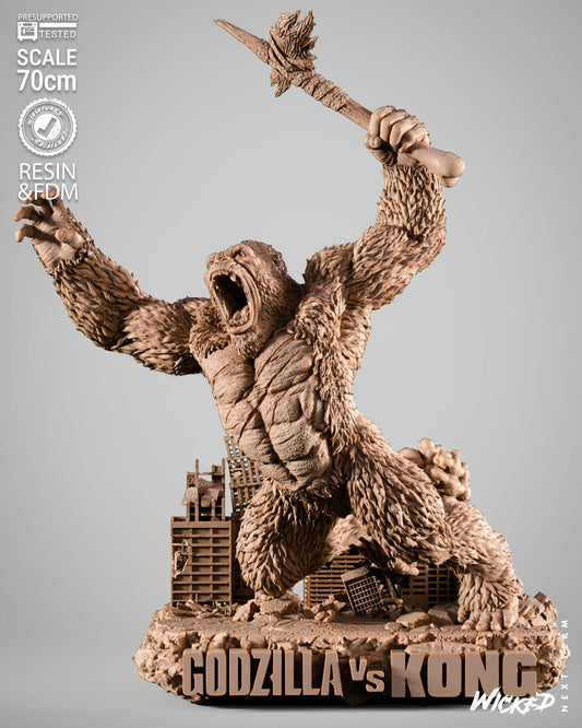 King Kong Statue – ABS-Like Resin Collector Showcase Edition