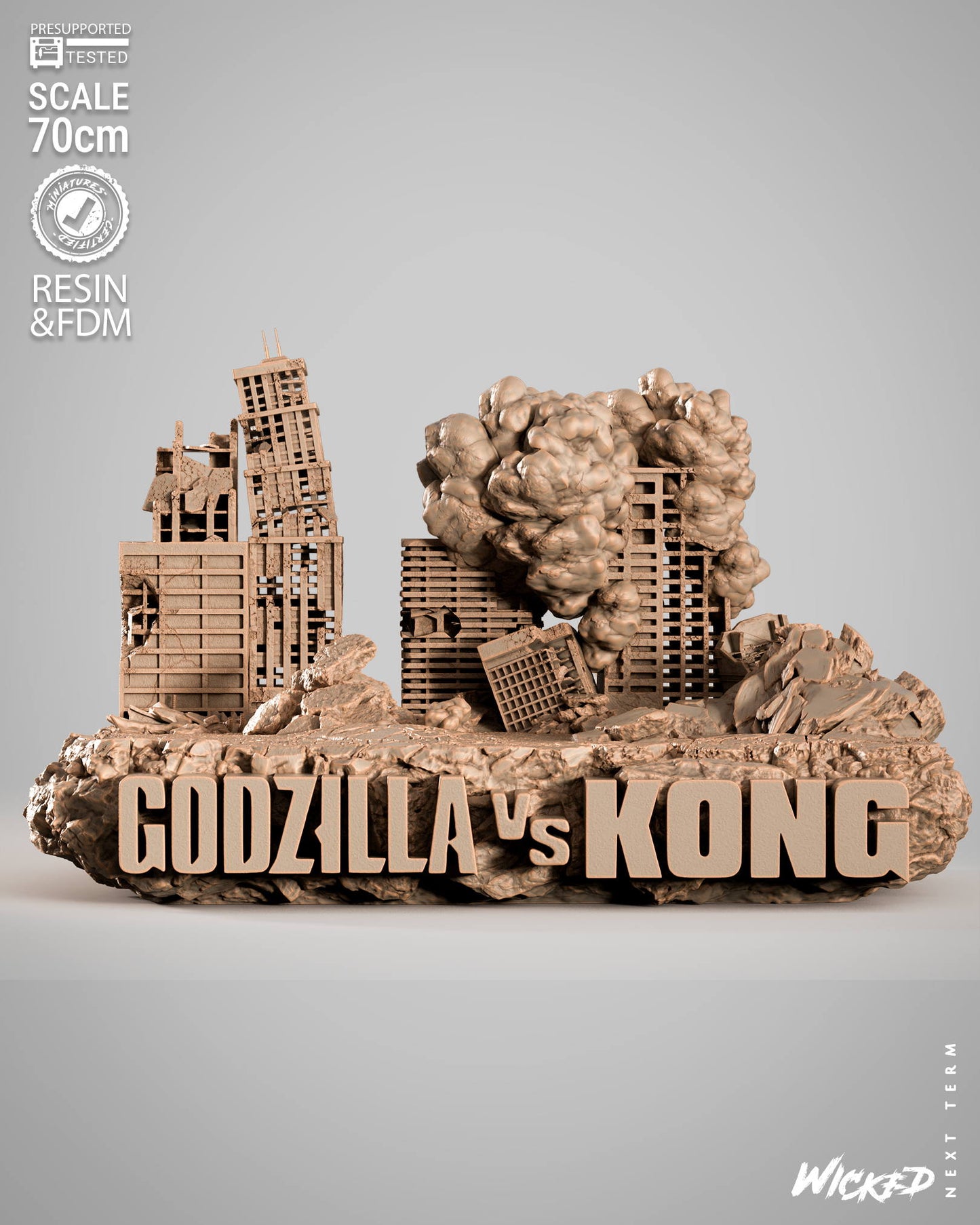 King Kong Statue – ABS-Like Resin Collector Showcase Edition