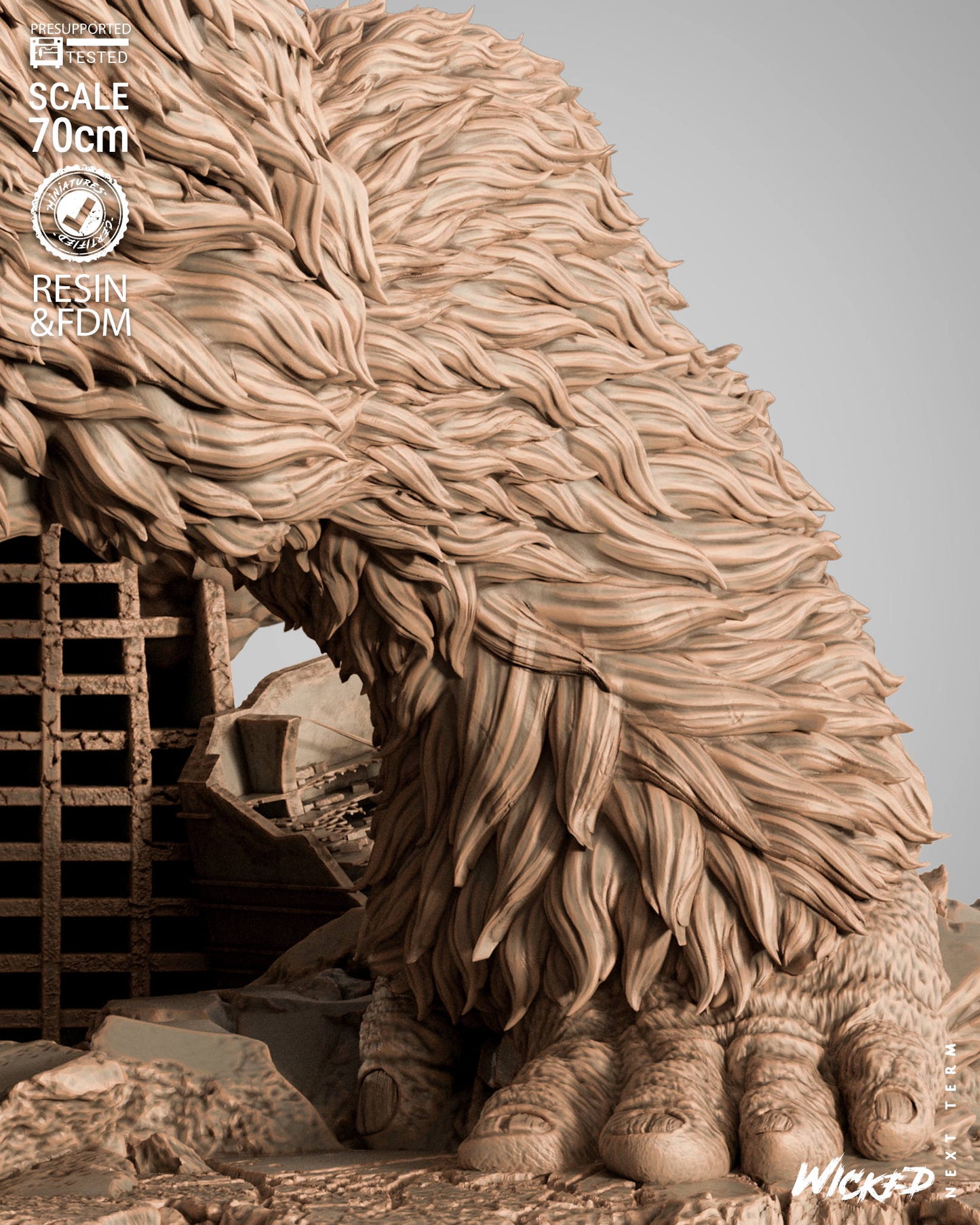 King Kong Statue – ABS-Like Resin Collector Showcase Edition