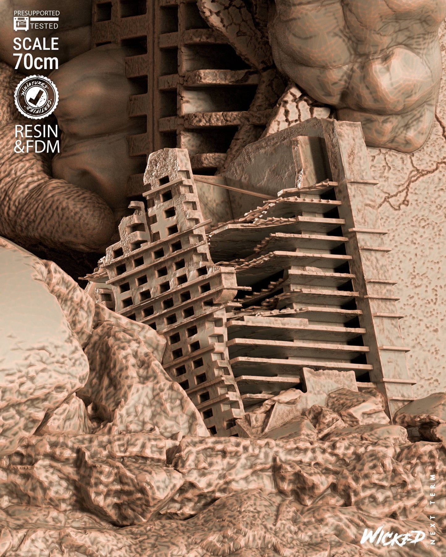 King Kong Statue – ABS-Like Resin Collector Showcase Edition