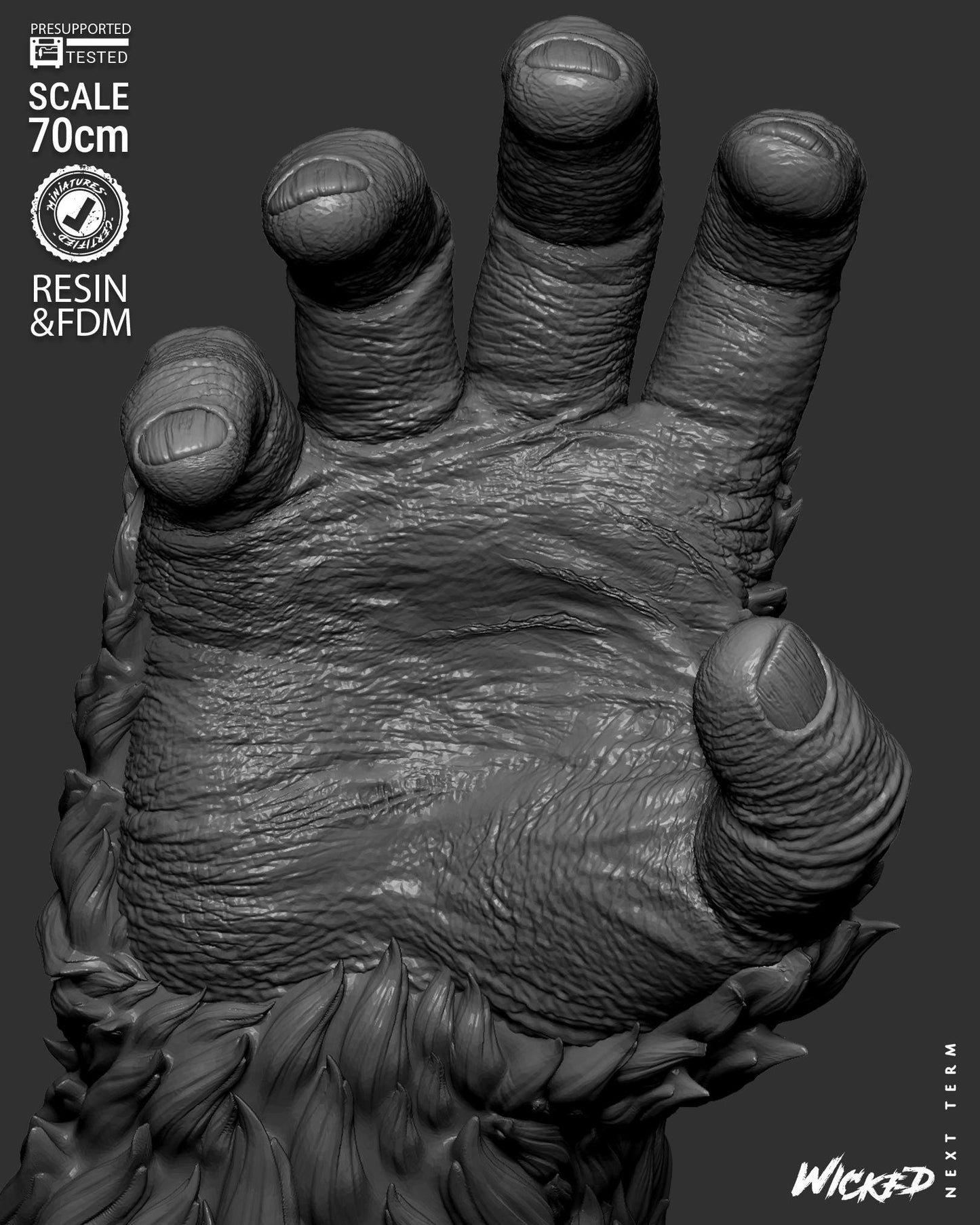 King Kong Statue – ABS-Like Resin Collector Showcase Edition