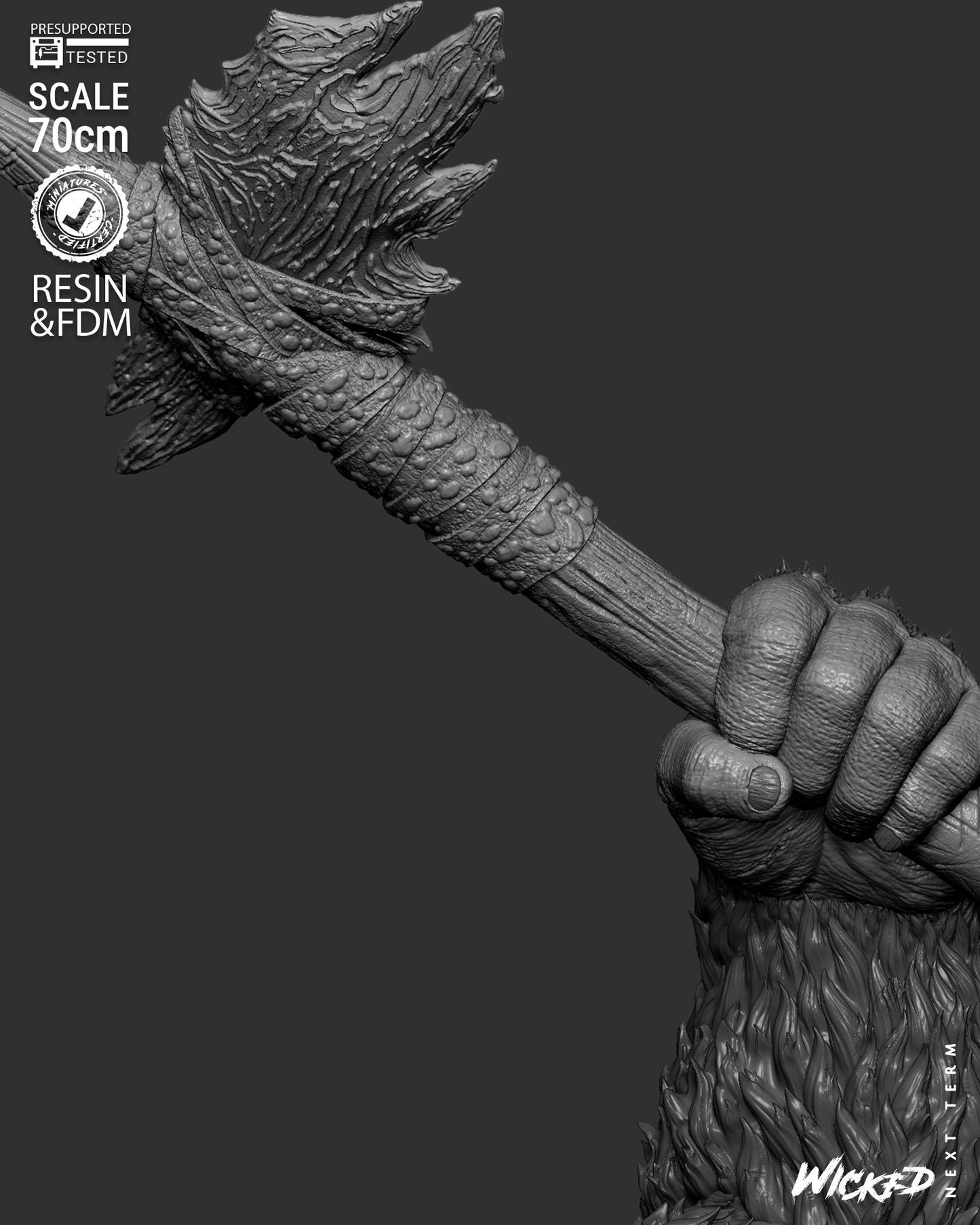 King Kong Statue – ABS-Like Resin Collector Showcase Edition