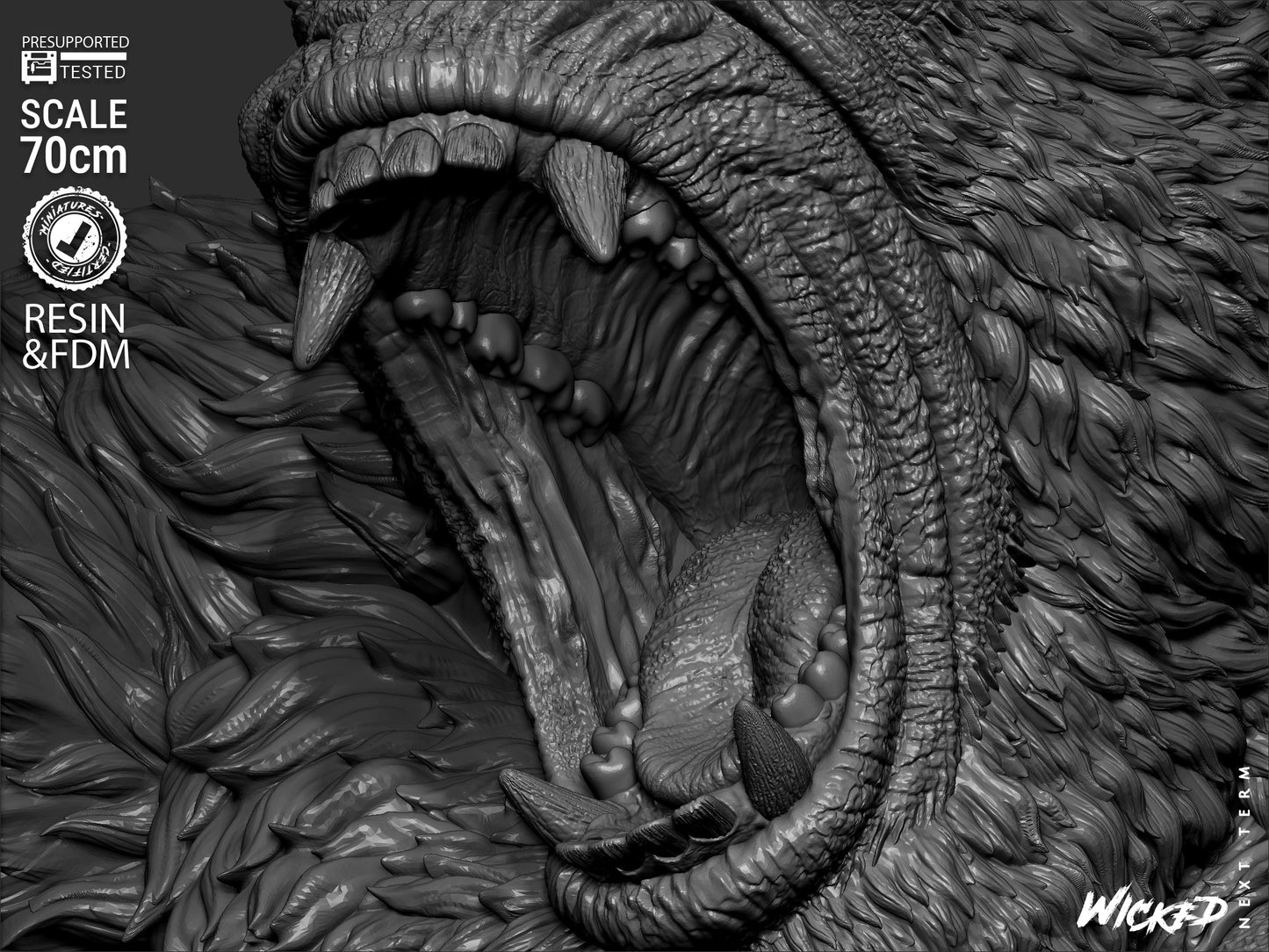 King Kong Statue – ABS-Like Resin Collector Showcase Edition