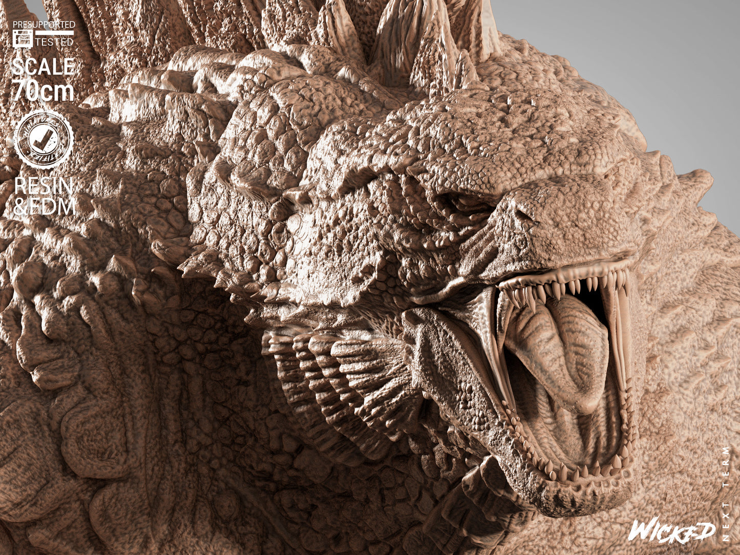 Godzilla vs. Kong Diorama – ABS-Like Resin Collector Showcase Edition