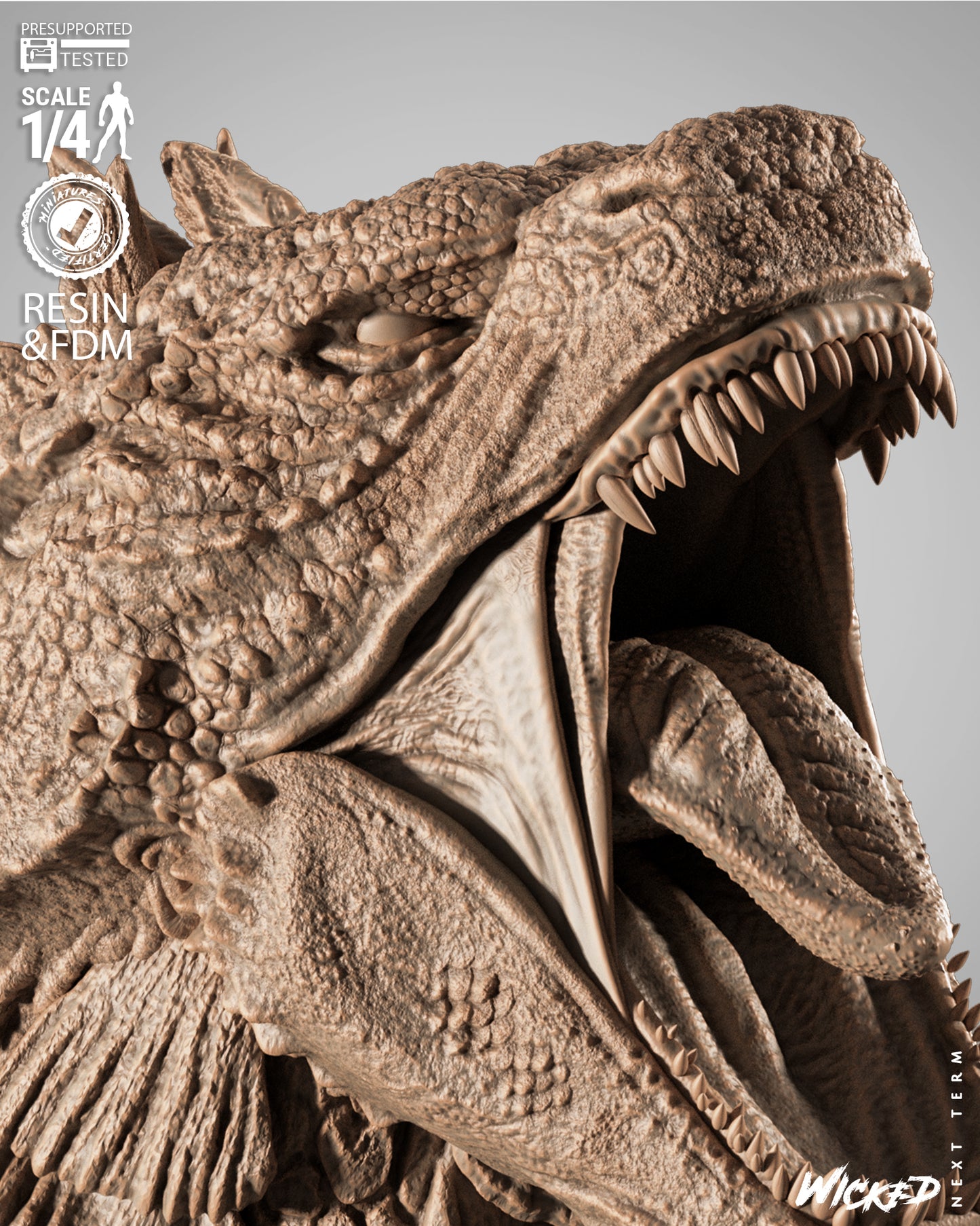 Godzilla Bust – ABS-Like Resin Collector Statue