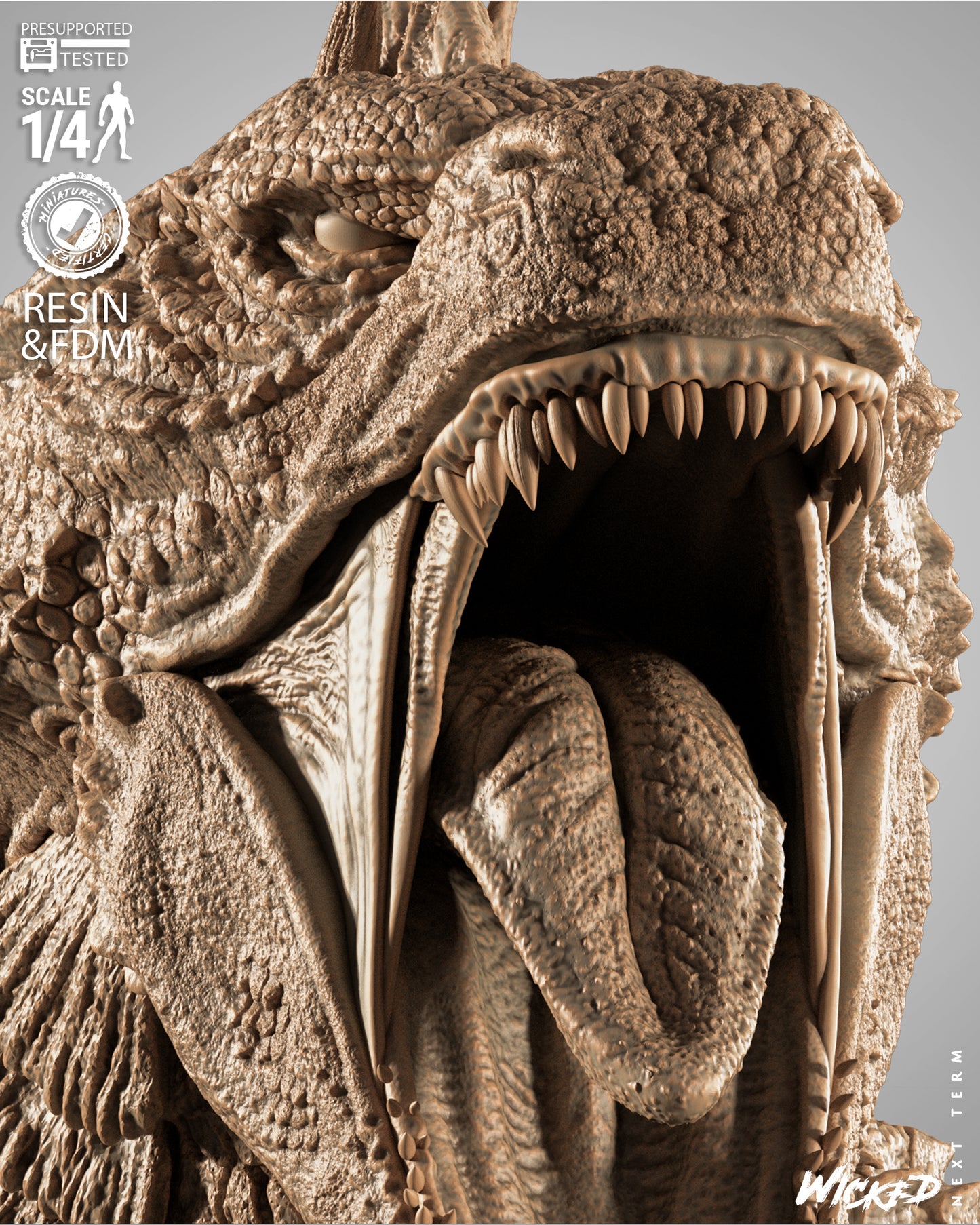 Godzilla Bust – ABS-Like Resin Collector Statue