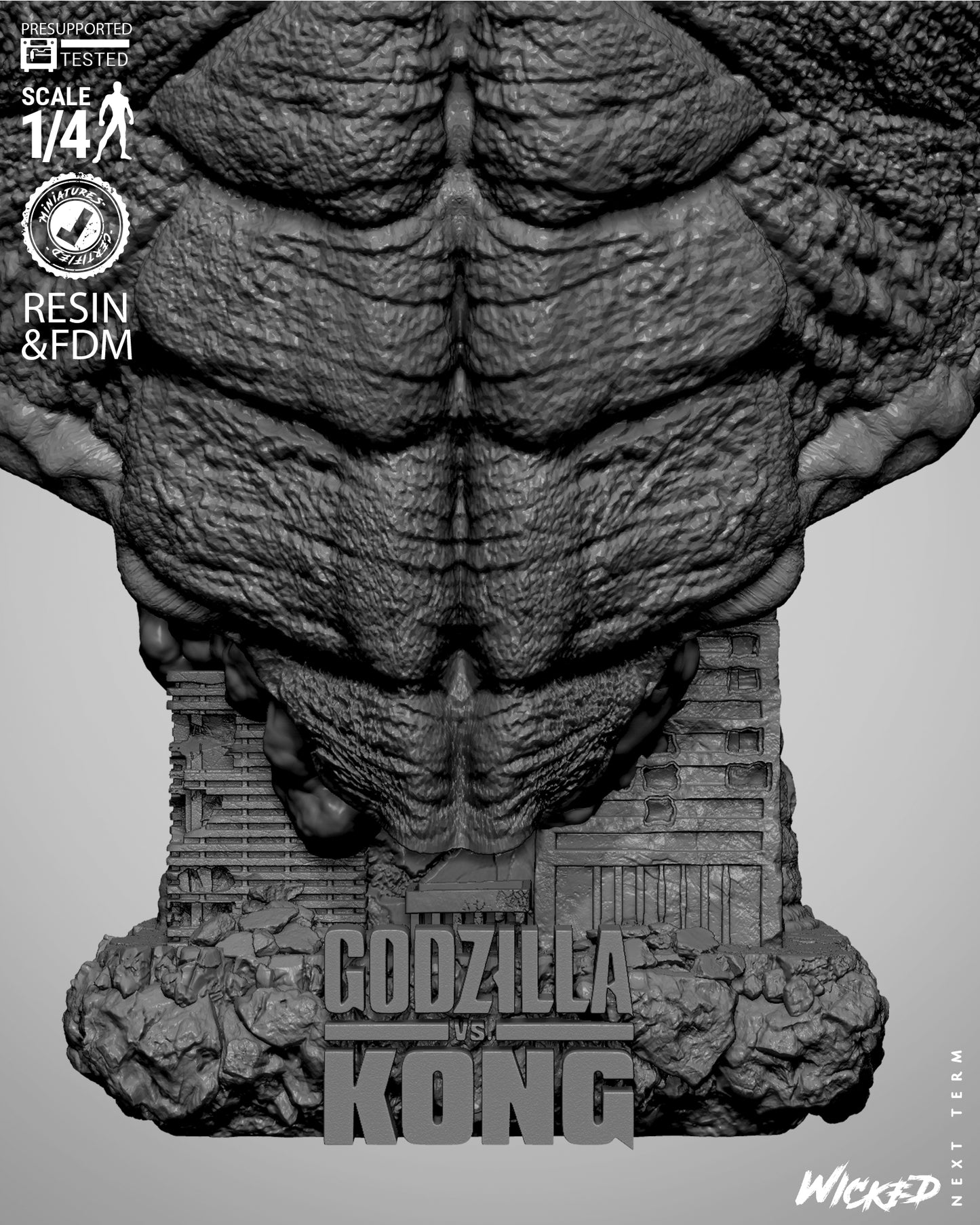 Godzilla Bust – ABS-Like Resin Collector Statue