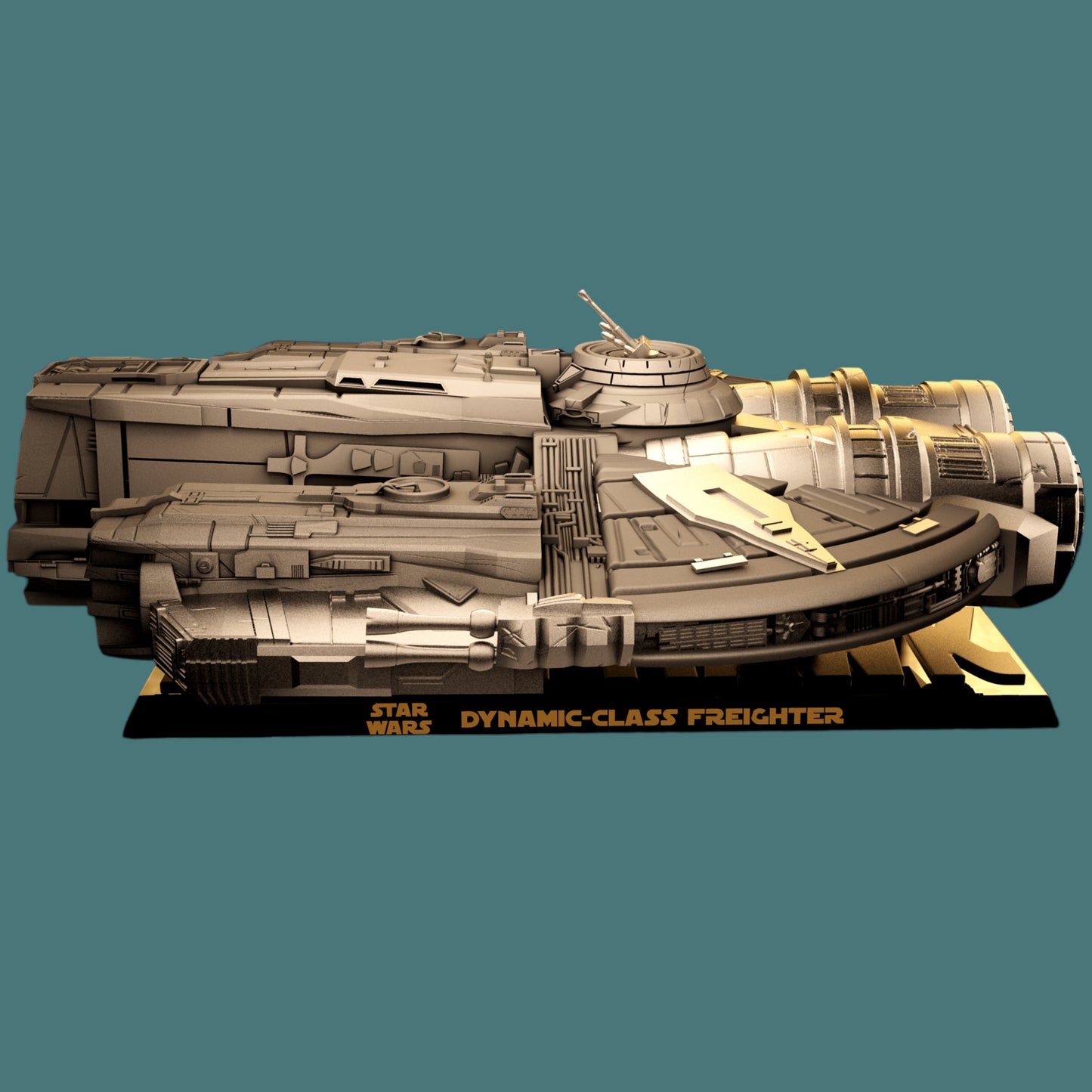 Dynamic-Class Freighter Starship