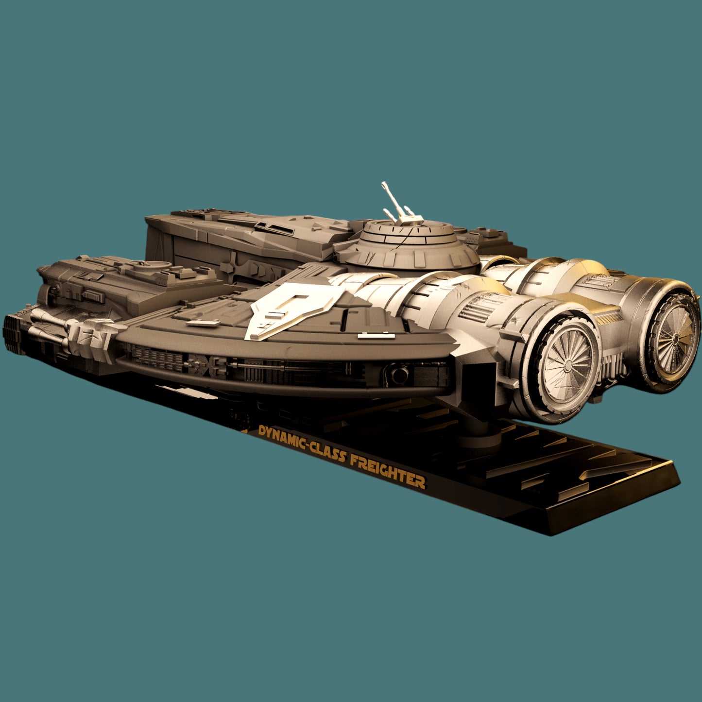 Dynamic-Class Freighter Starship
