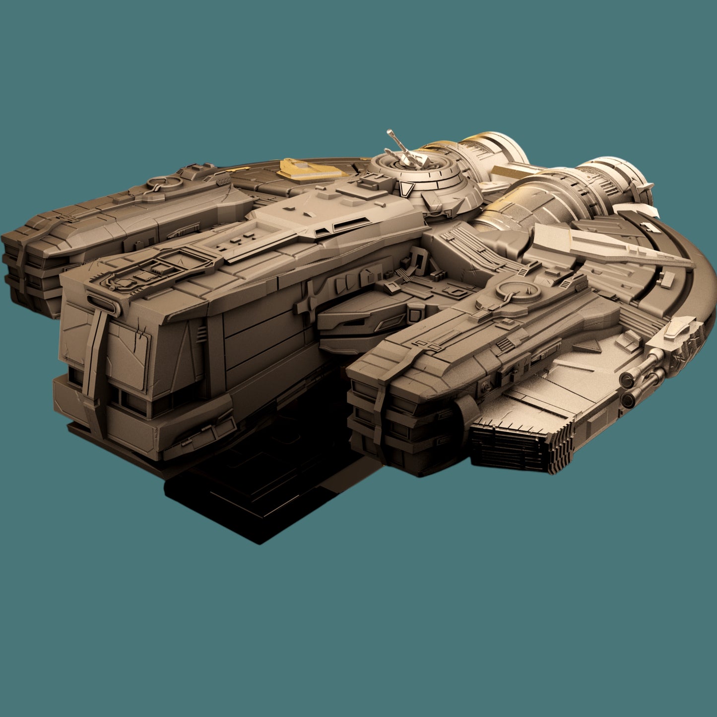 Dynamic-Class Freighter Starship