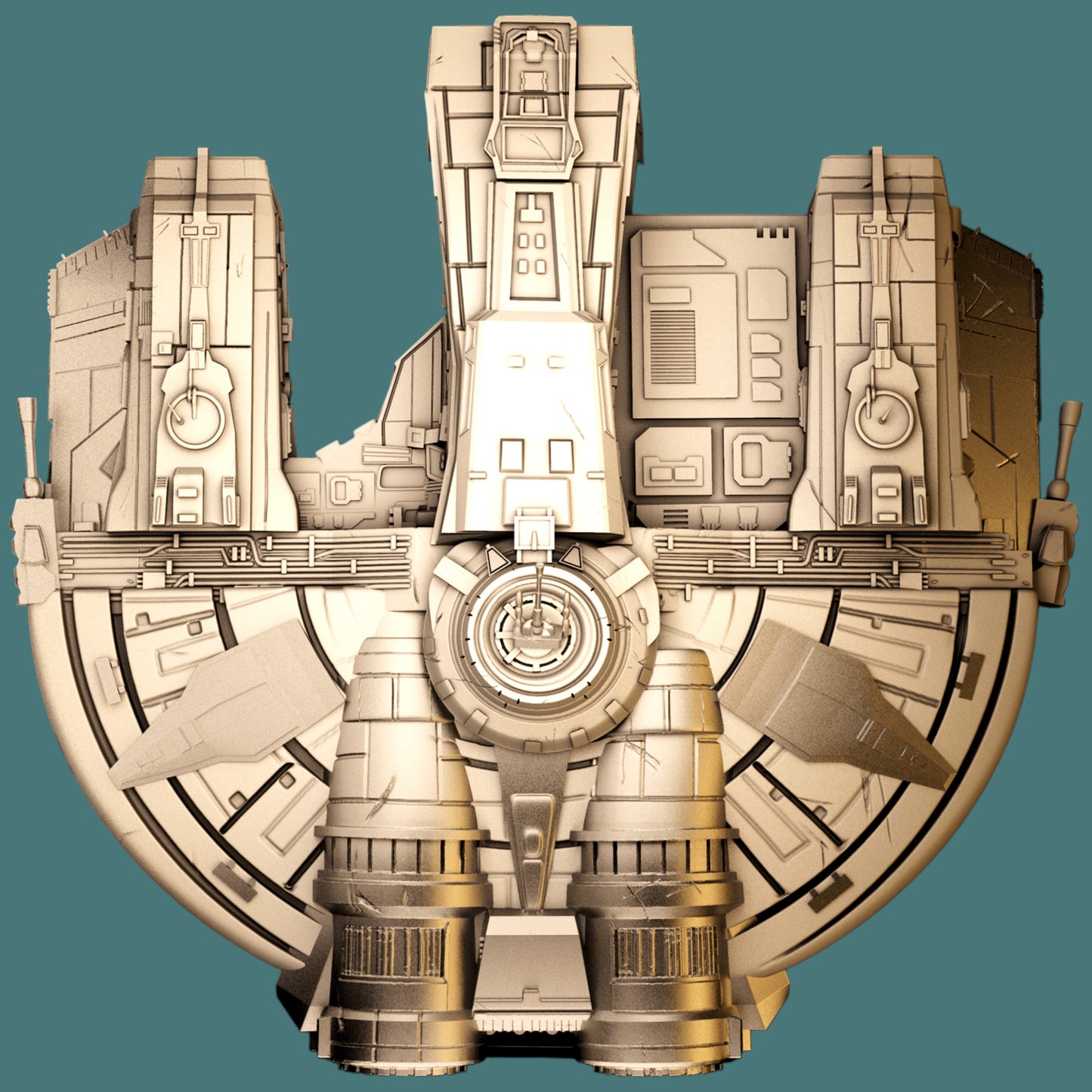 Dynamic-Class Freighter Starship