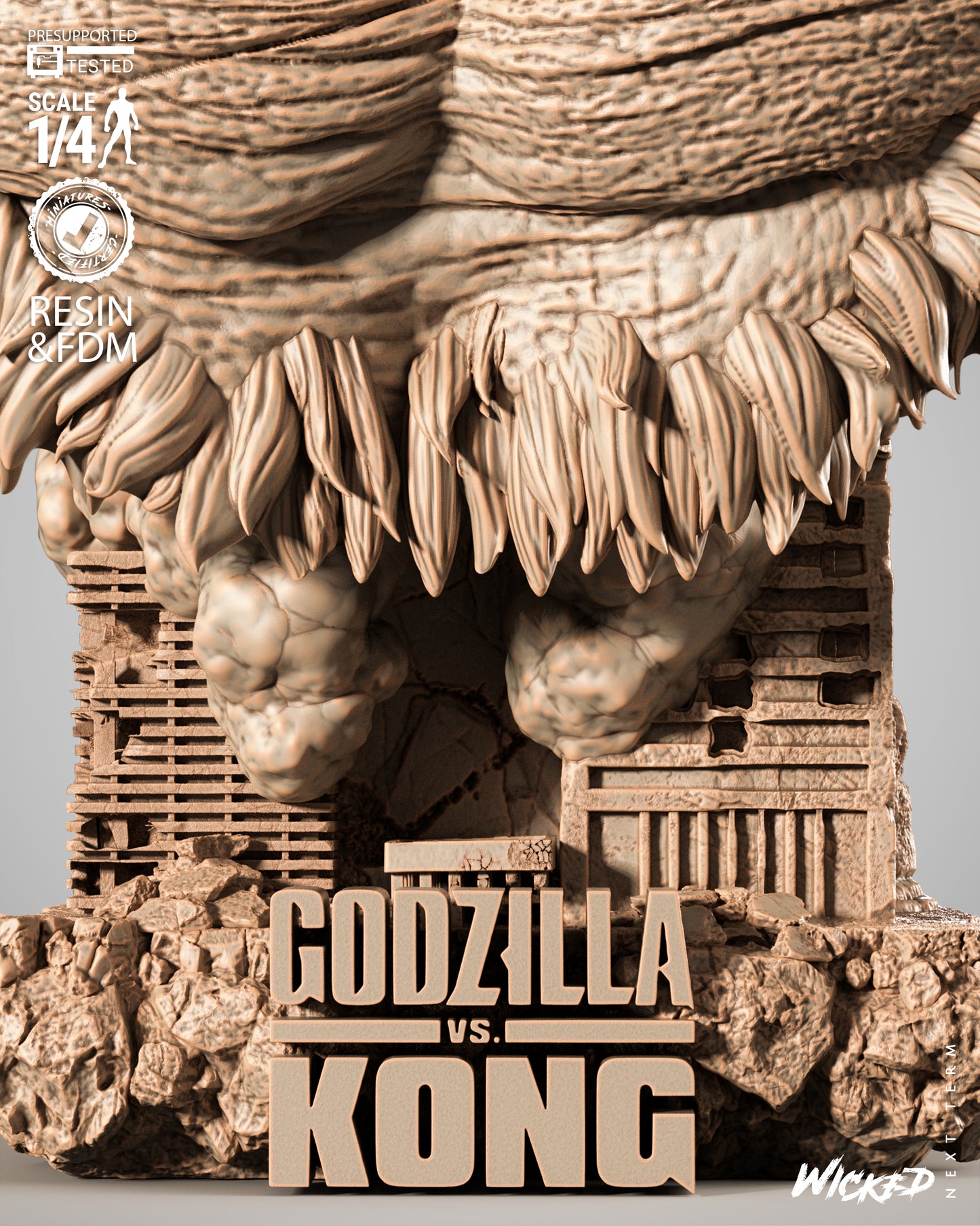 Kong Bust – ABS-Like Resin Collector Statue