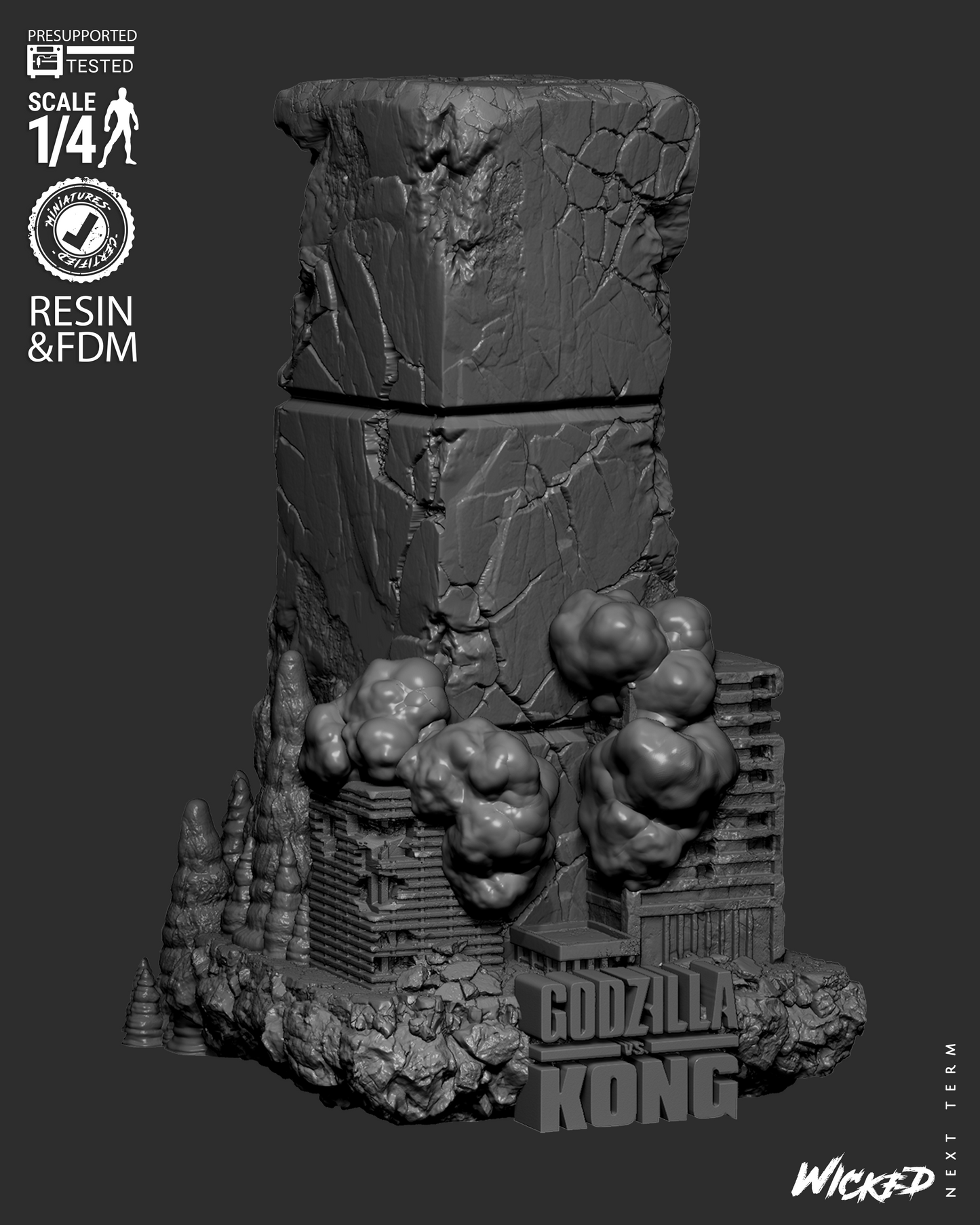 Kong Bust – ABS-Like Resin Collector Statue