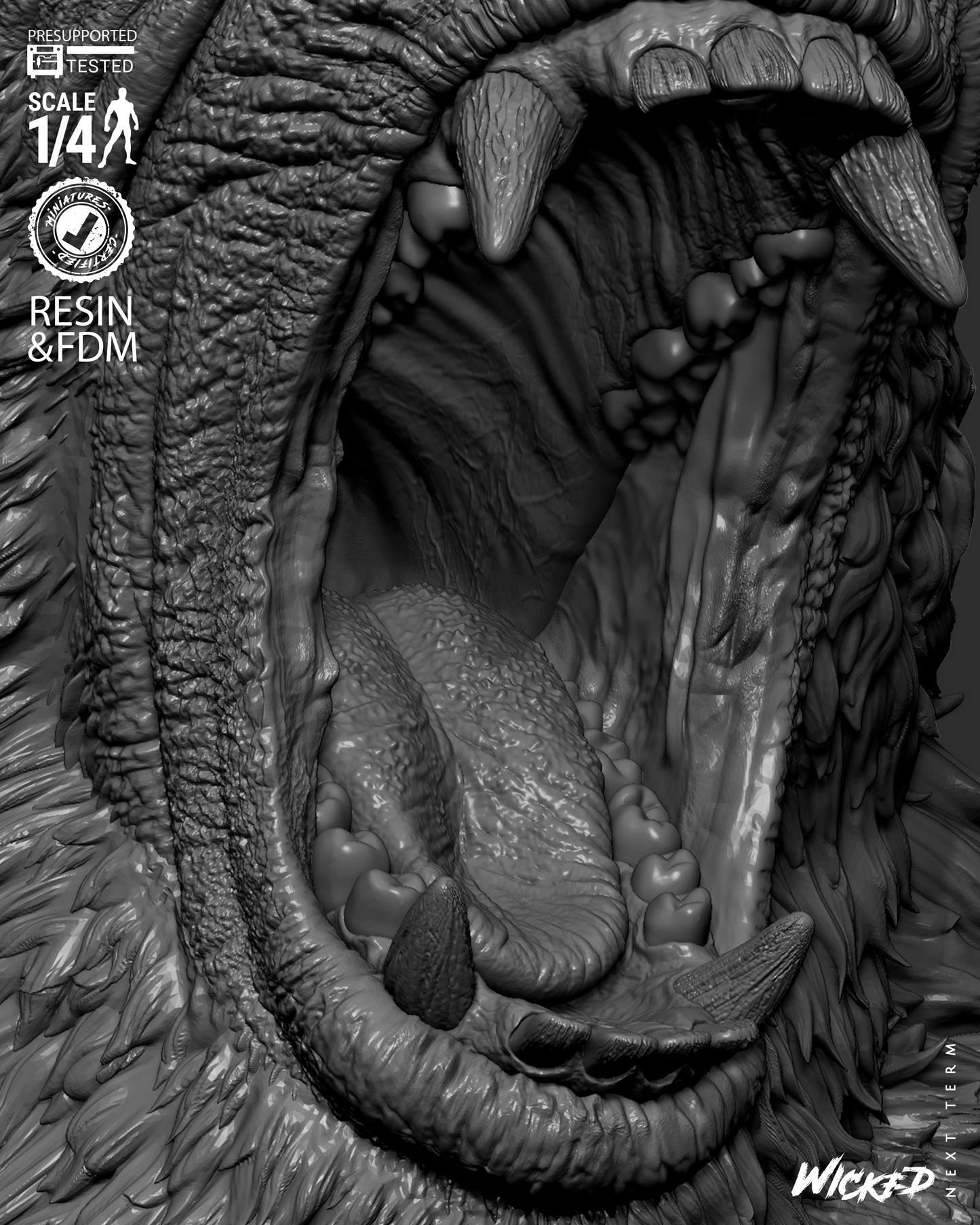 Kong Bust – ABS-Like Resin Collector Statue