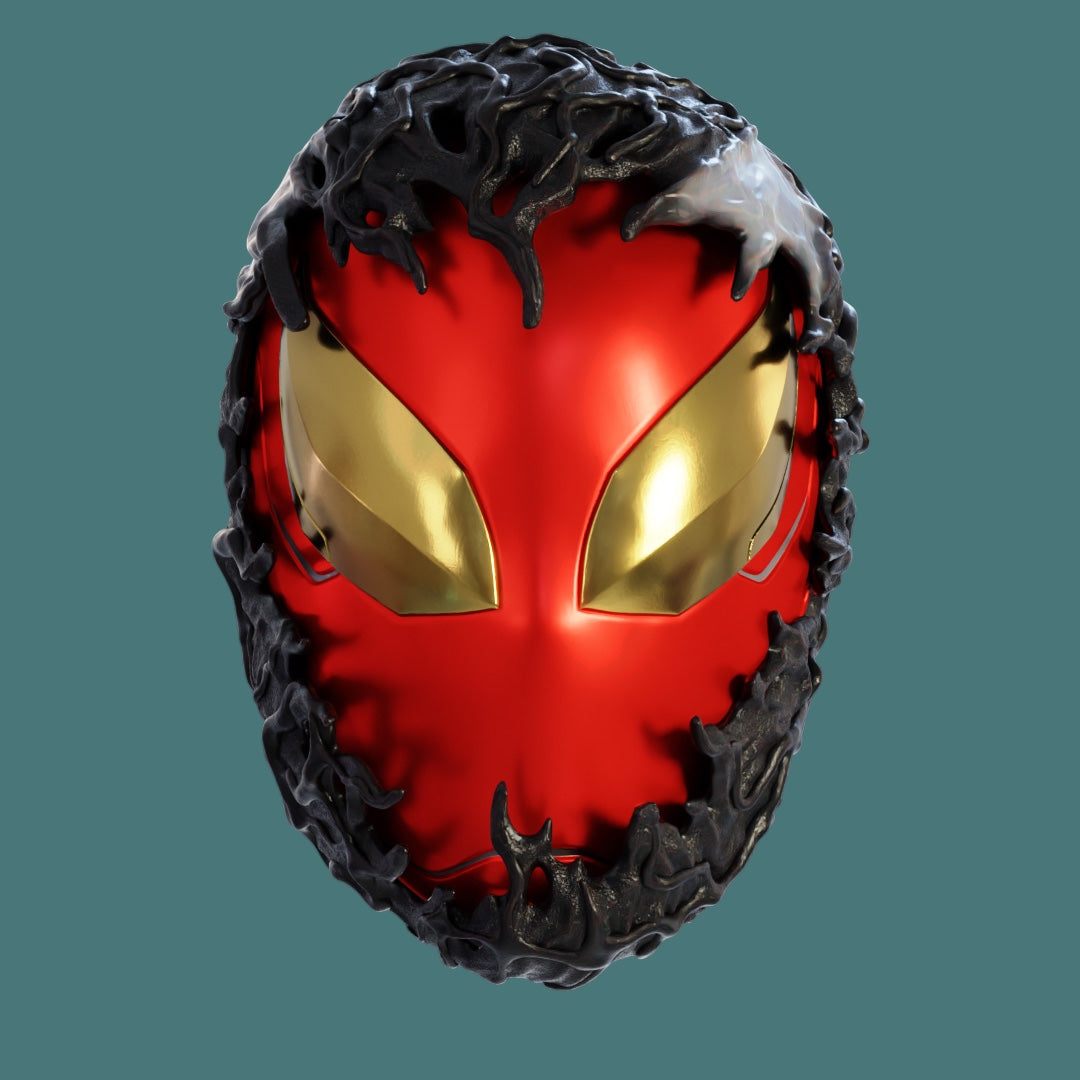 Symbiote Spider Hero Mask