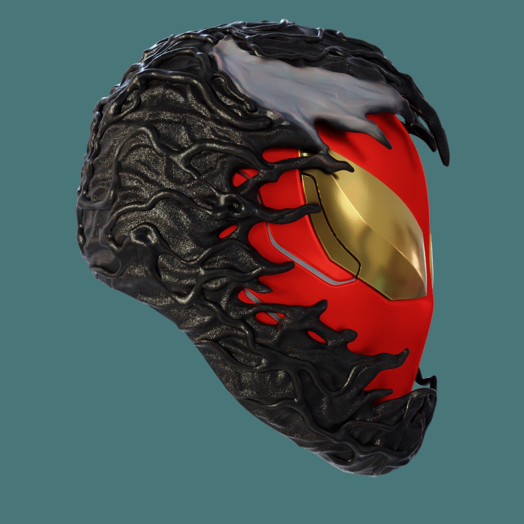 Symbiote Spider Hero Mask