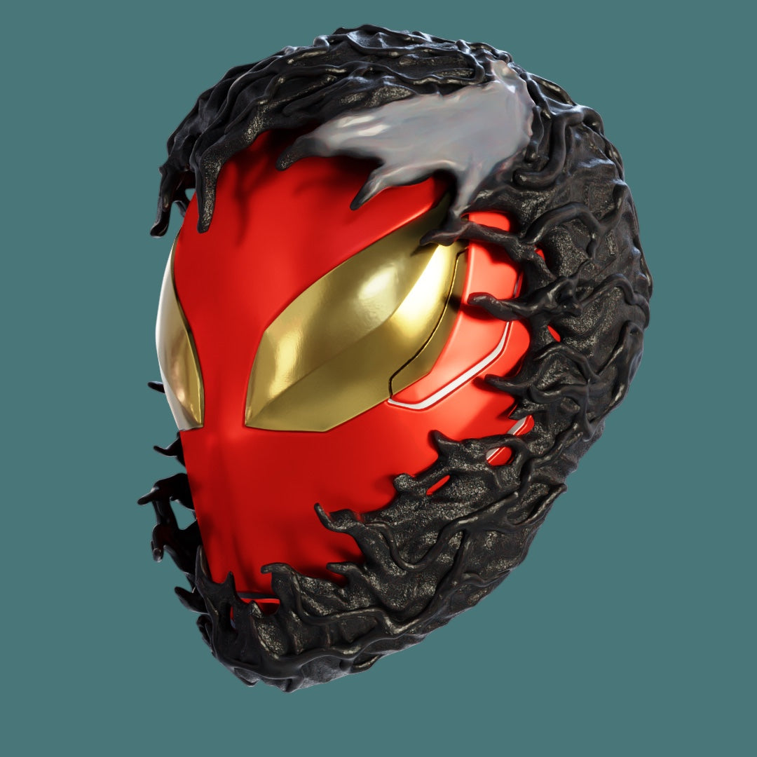 Symbiote Spider Hero Mask