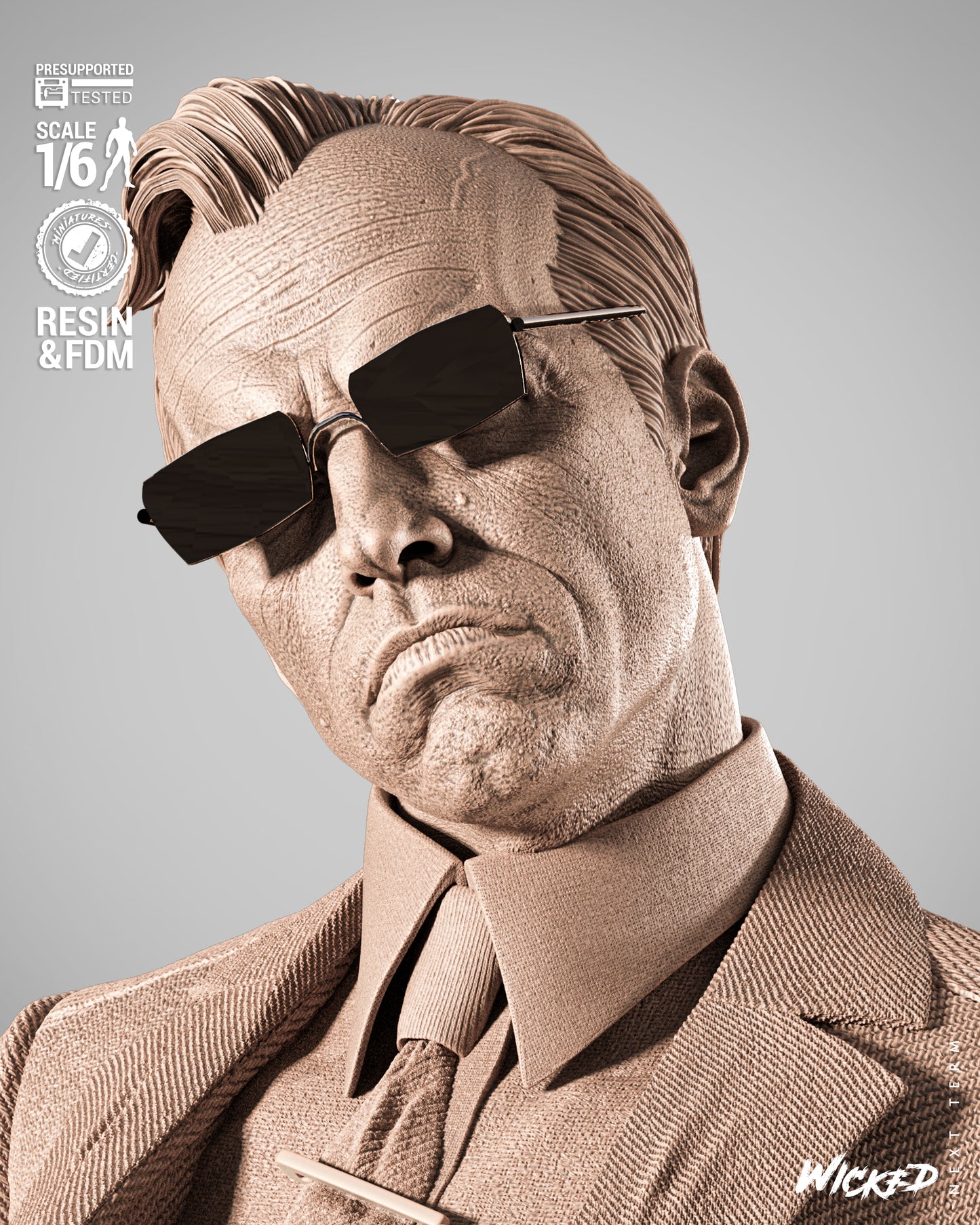 Agent Smith Statue – ABS-Like Resin Collector Statue