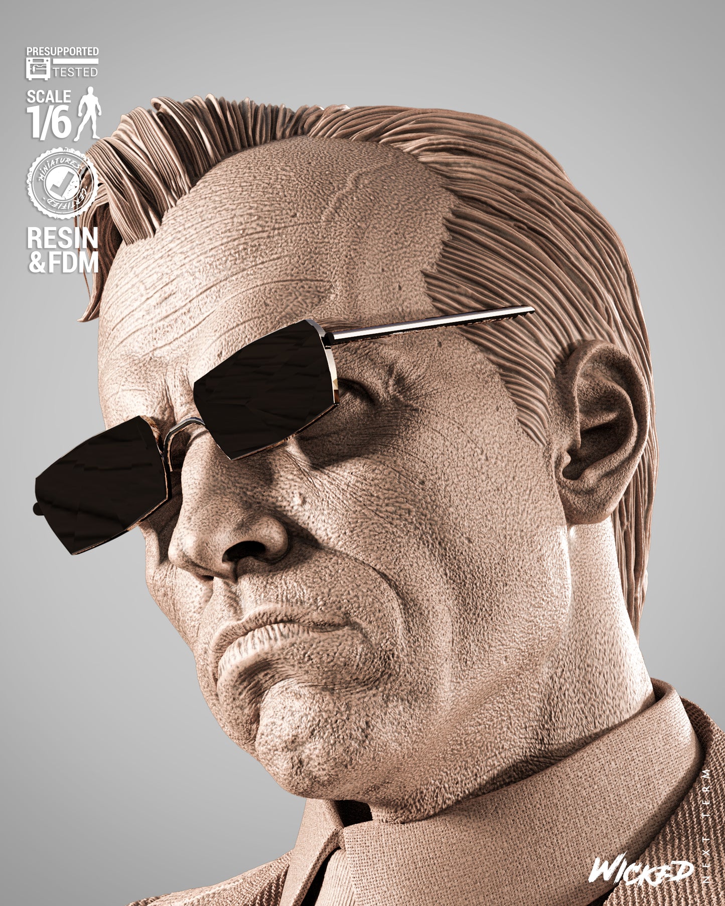 Agent Smith Statue – ABS-Like Resin Collector Statue