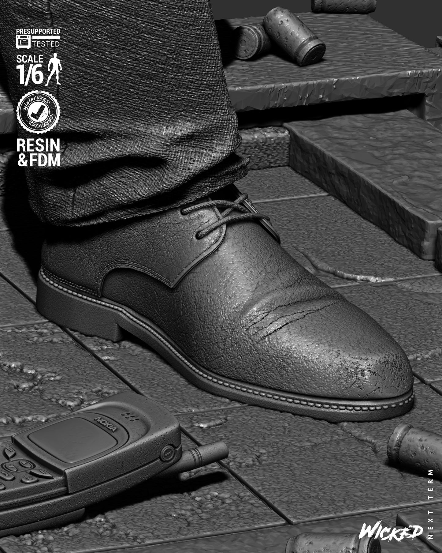 Agent Smith Statue – ABS-Like Resin Collector Statue