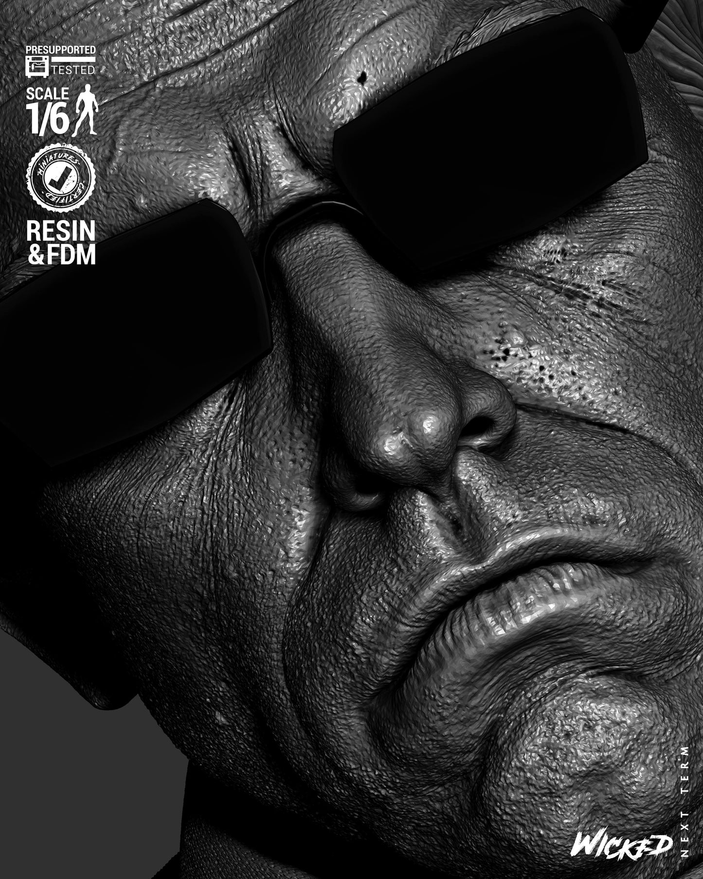 Agent Smith Statue – ABS-Like Resin Collector Statue